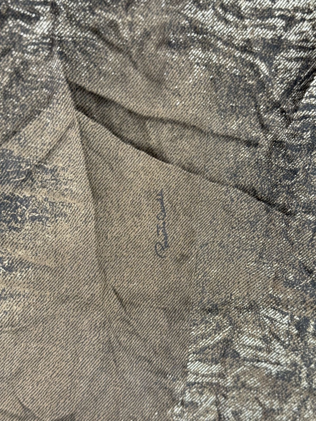 Roberto Cavalli VTG Roberto Cavalli Silk Snakeskin Print Long Sleeve Button Size S / US 4 / IT 40 - 13 Thumbnail
