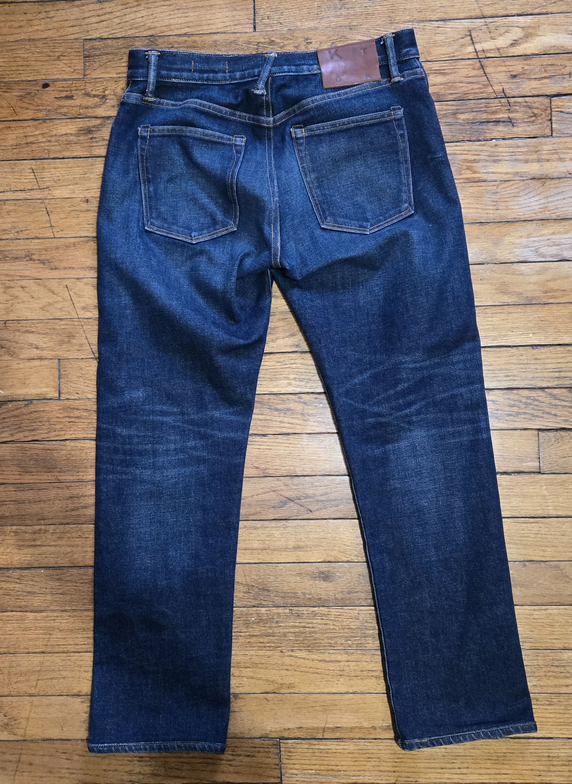 KATO Kato by Hiroshi Kato 32 Pen Slim Jett wash Denim jeans Size US 32 / EU 48 - 7 Thumbnail