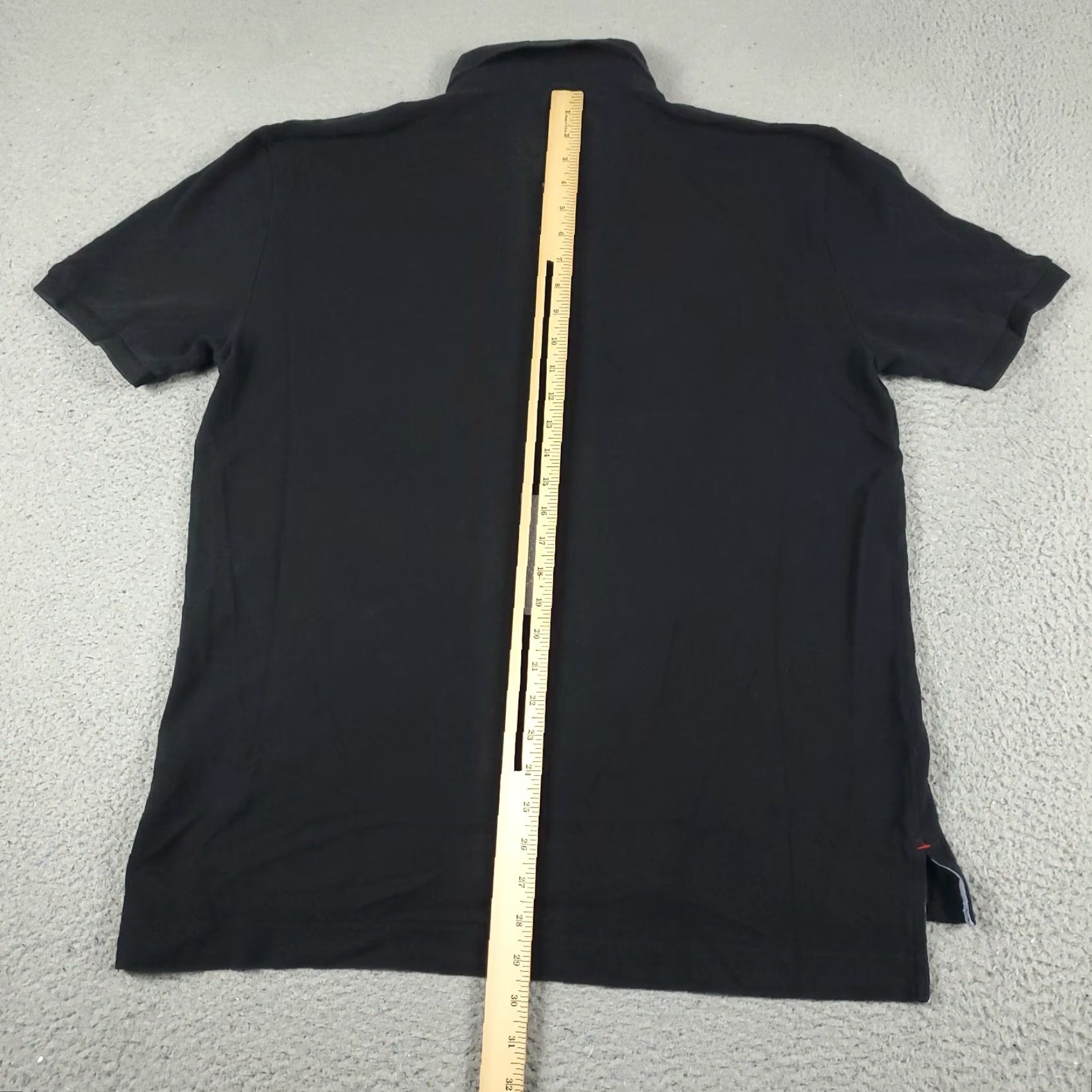 Tommy Hilfiger Tommy Hilfiger Black Polo Shirt Mens Large Short Sleeve Casual Activewear Size US L / EU 52-54 / 3 - 3 Thumbnail
