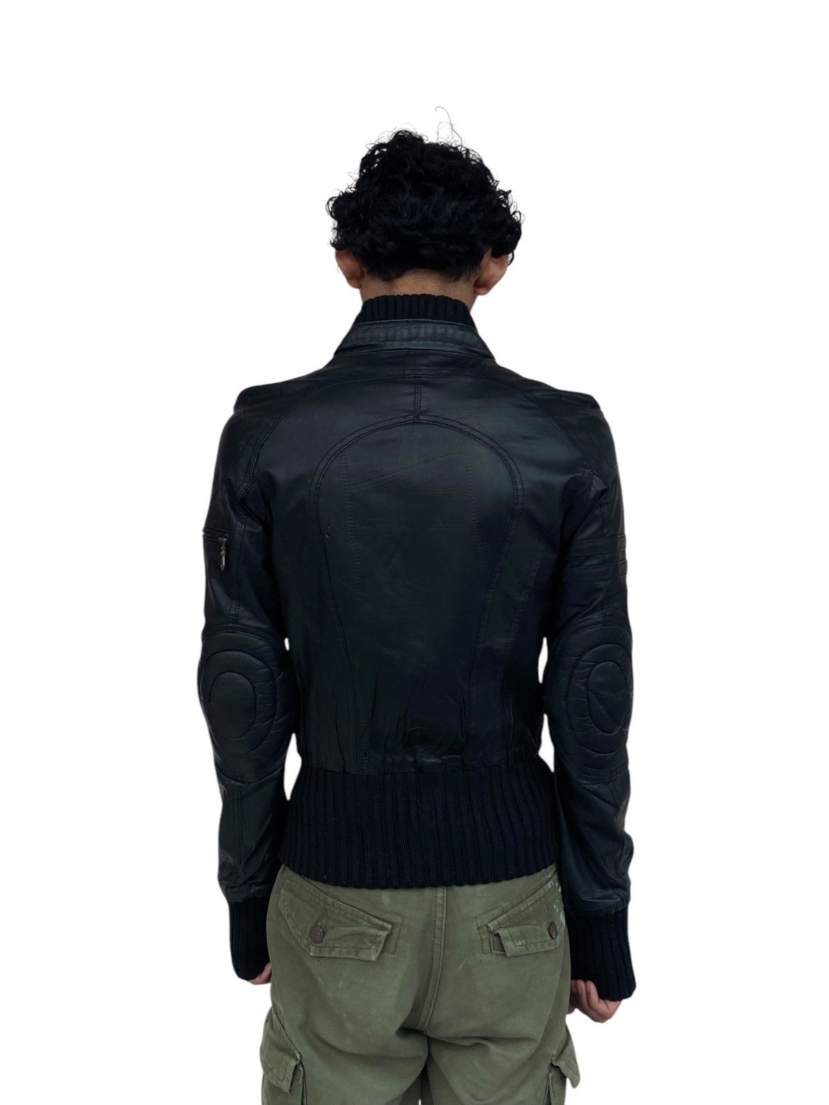 Le Grande Bleu (L.G.B.) 2000s L.G.B - Cyber Riders Leather Jacket Size US S / EU 44-46 / 1 - 19 Thumbnail