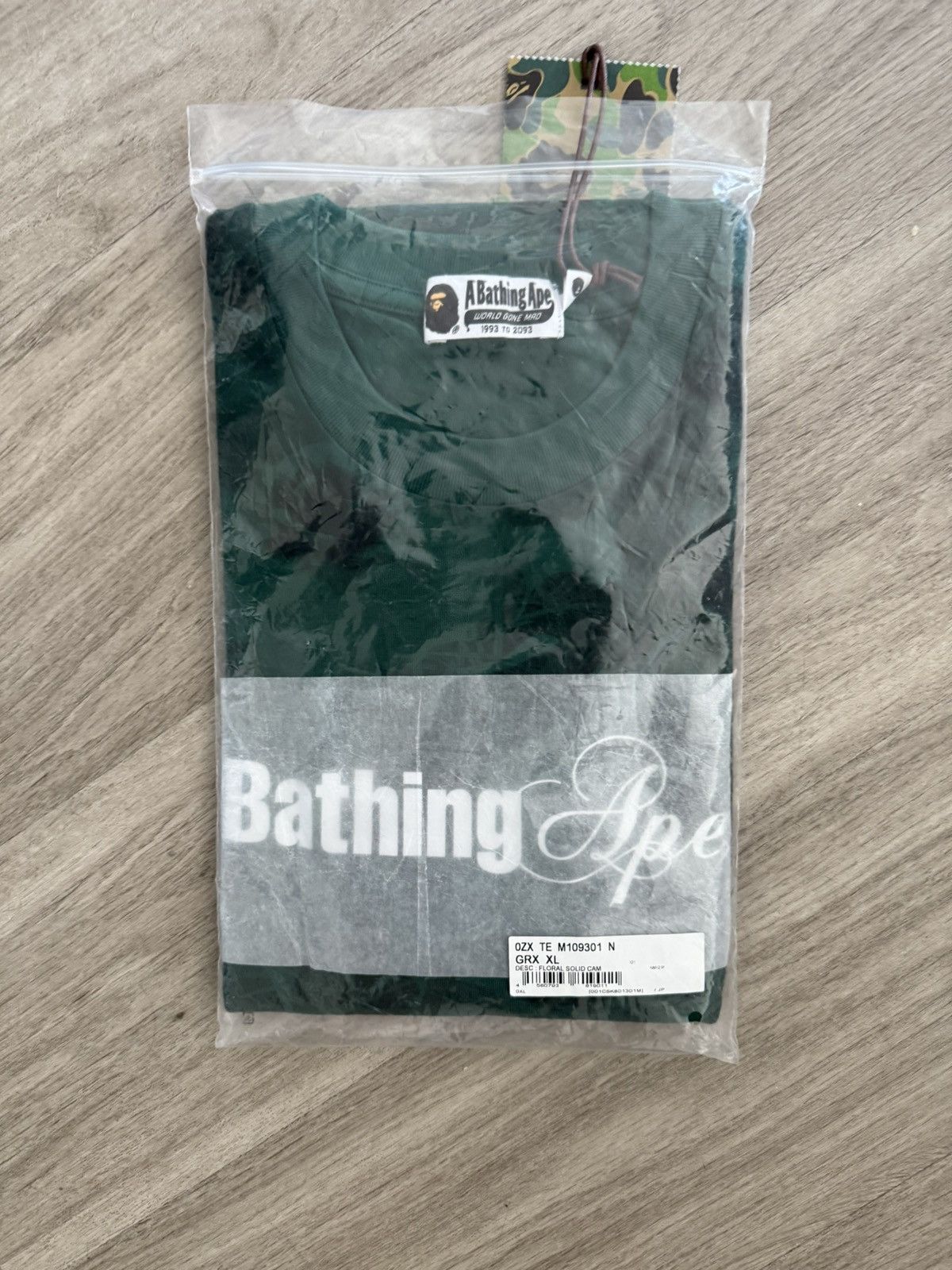 Bape Bape Floral Camo Tee Size US XL / EU 56 / 4 - 2 Thumbnail