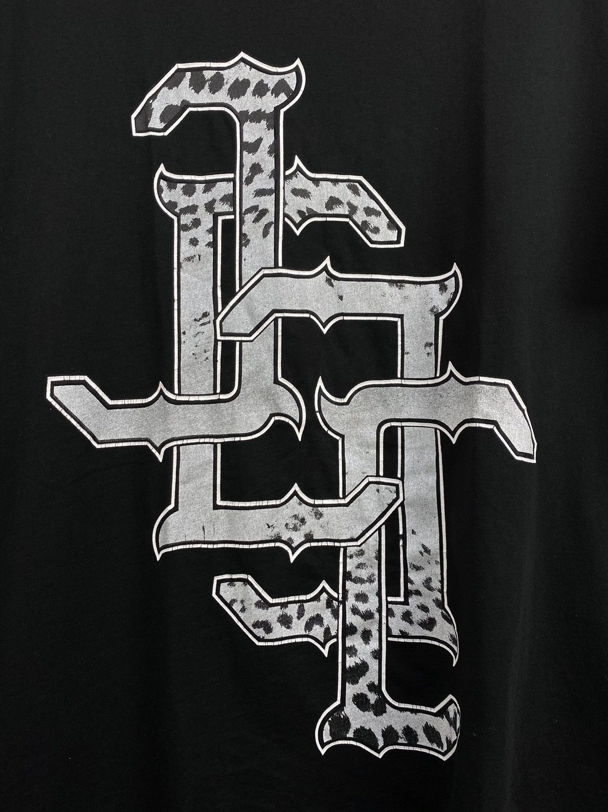 Just Cavalli Just Cavalli Big Logo Black T-Shirt Size US L / EU 52-54 / 3 - 3 Thumbnail