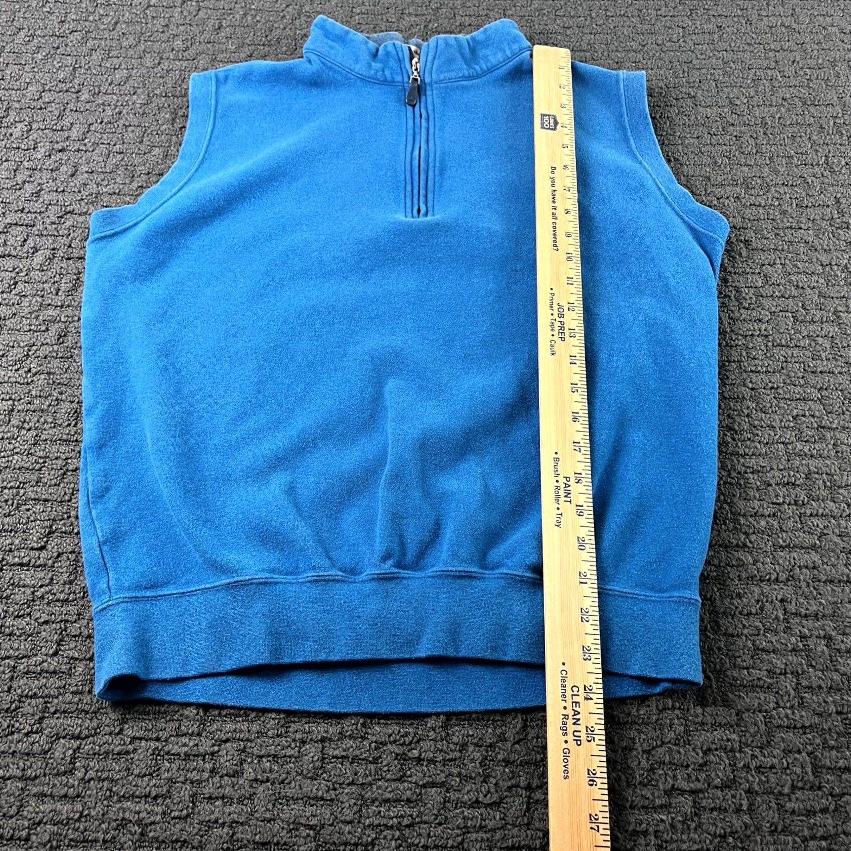 Peter Millar Peter Millar Sweater Vest Mens M Blue 1/4 Zip Pullover Golf Cotton Vest 50s? Size US M / EU 48-50 / 2 - 5 Thumbnail