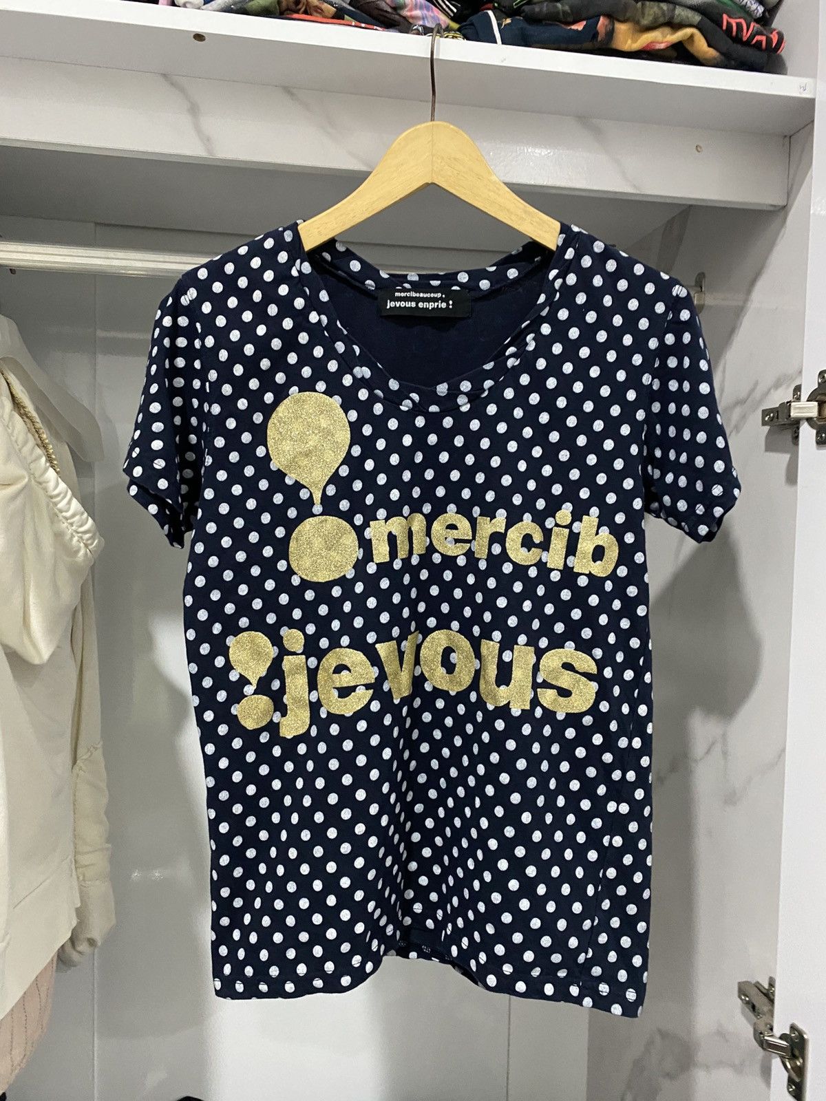 Issey Miyake × mercibeaucoup Mercibeaucoup Polkadot Shirt Isseymiyake Size US S / EU 44-46 / 1 - 1 Thumbnail
