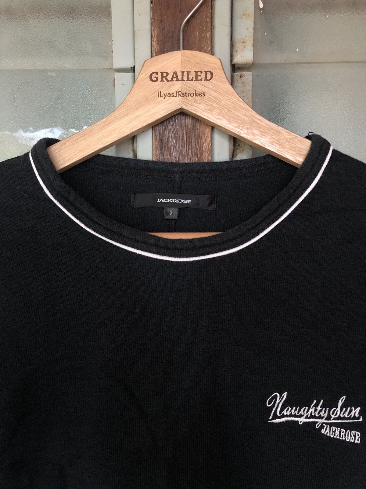 JACKROSE Vintage Jackrose Raughty Sun Black Shirt Tee Size US S / EU 44-46 / 1 - 3 Thumbnail