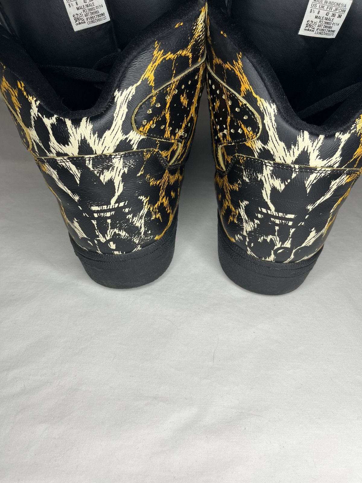 Adidas × Jeremy Scott Adidas X Jeremy Scott S/S 2014 JS Instinct Hi "Leopard" Size US 8.5 / EU 41-42 - 10 Thumbnail