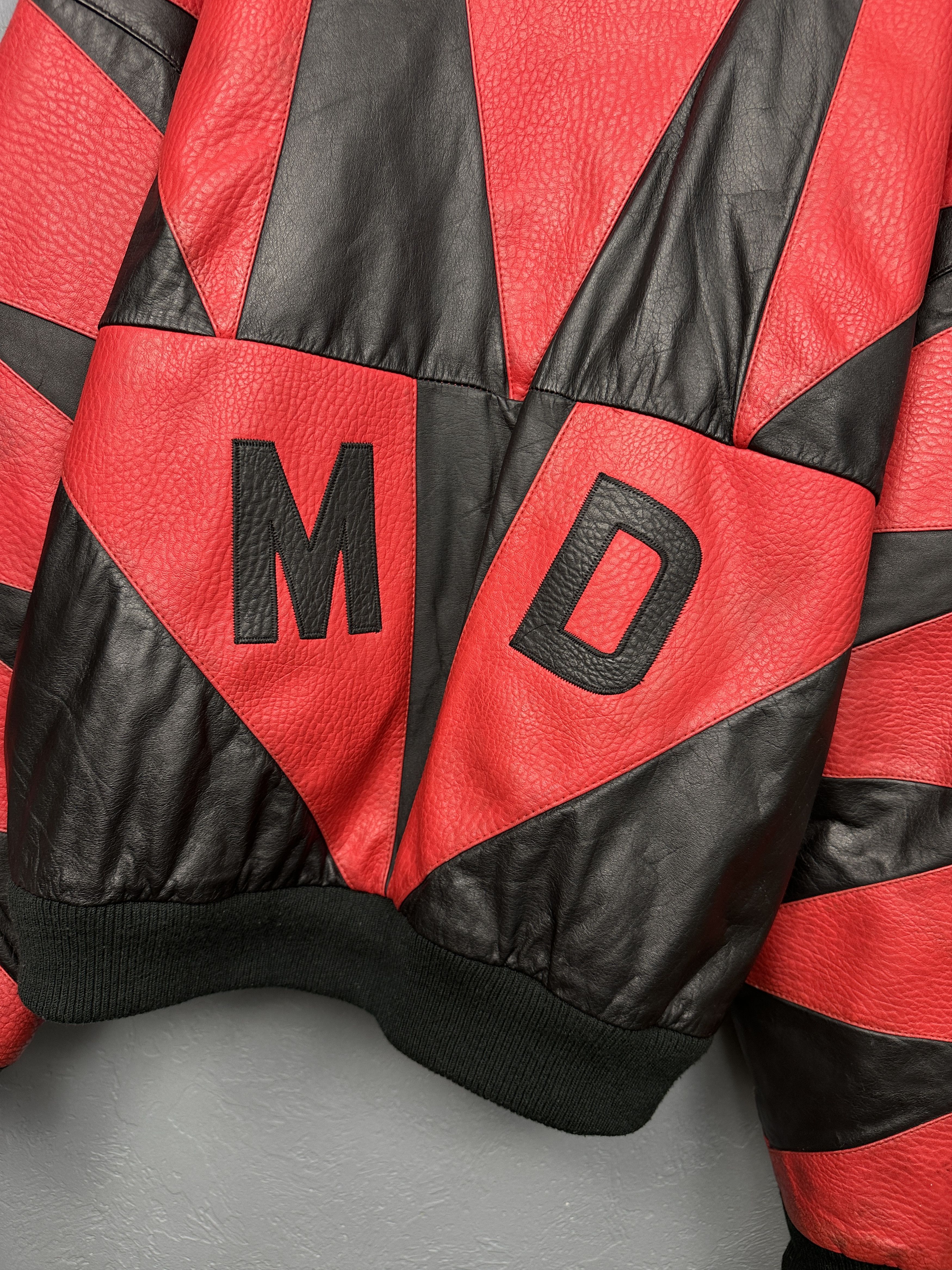 Other M&D Vintage Mens Genuine Leather Jacket Size US XL / EU 56 / 4 - 2 Thumbnail