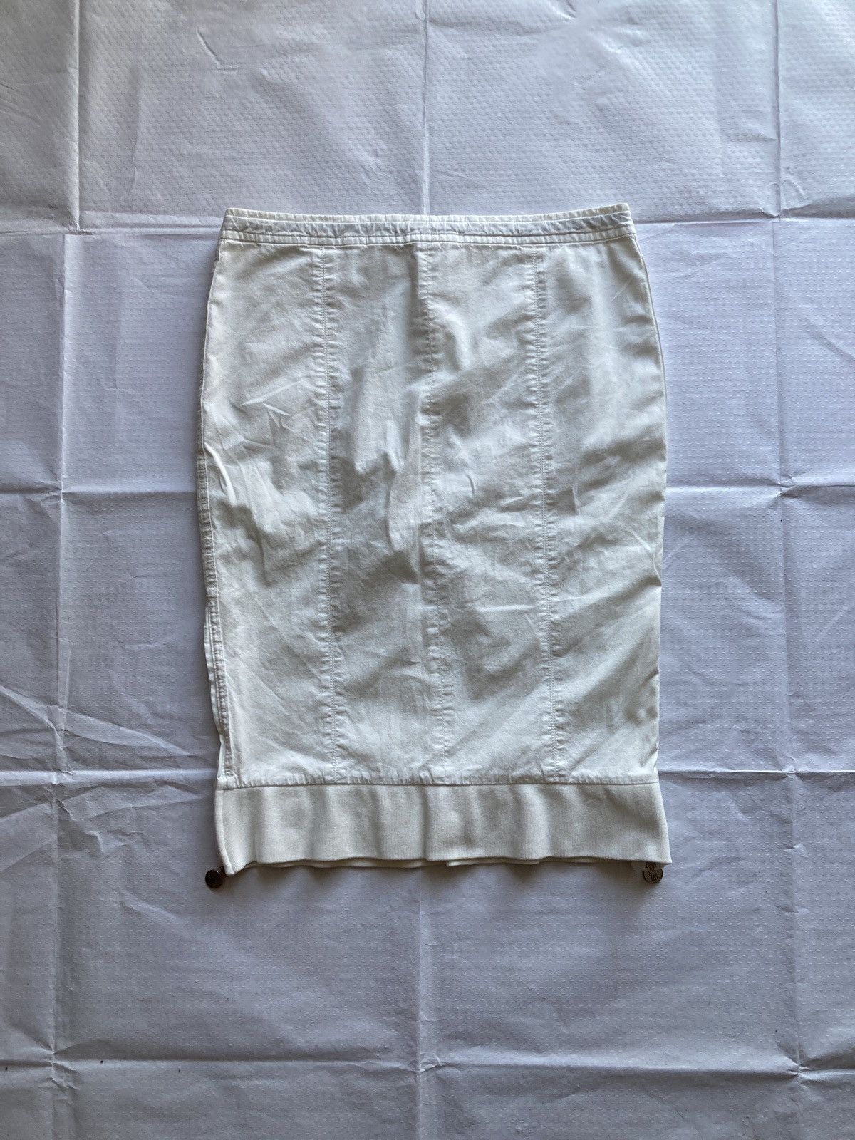 Moncler Moncler white MIDI skirt Size 28" / US 6 / IT 42 - 13 Thumbnail