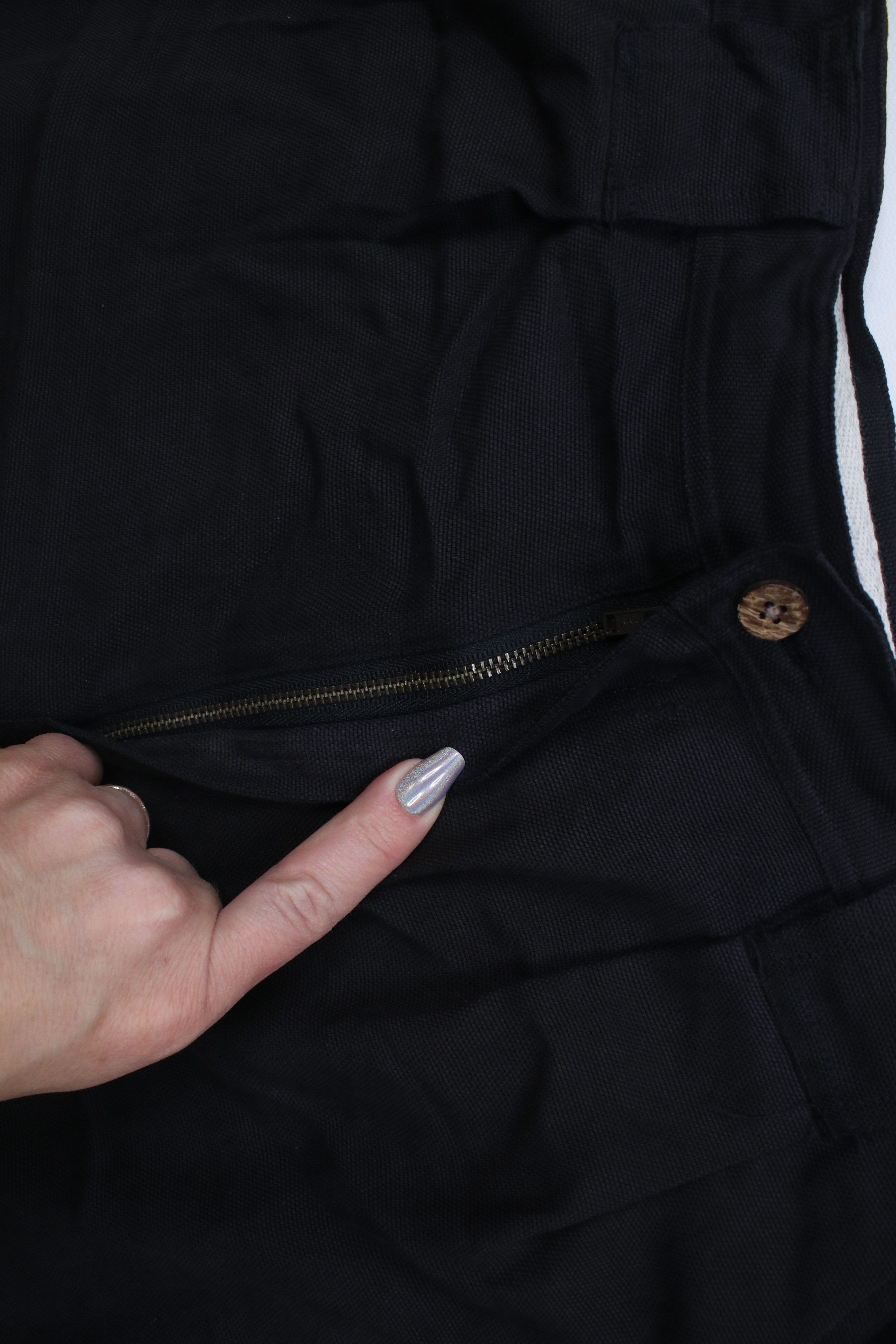 Tommy Bahama Vintage 90s Y2K Tommy Bahama Above Knee Chino Shorts Black Size US 34 / EU 50 - 6 Thumbnail