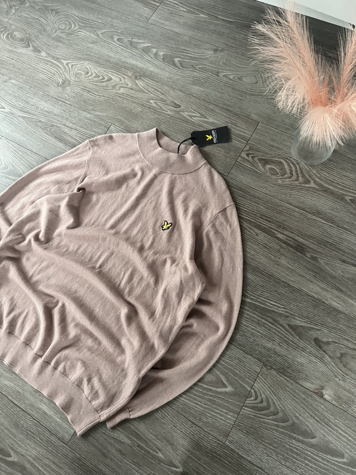 Designer × Lyle & Scott ‼️New Lyle & Scott Casual High Neck Wool Sweater‼️ Size US XL / EU 56 / 4 - 3 Thumbnail