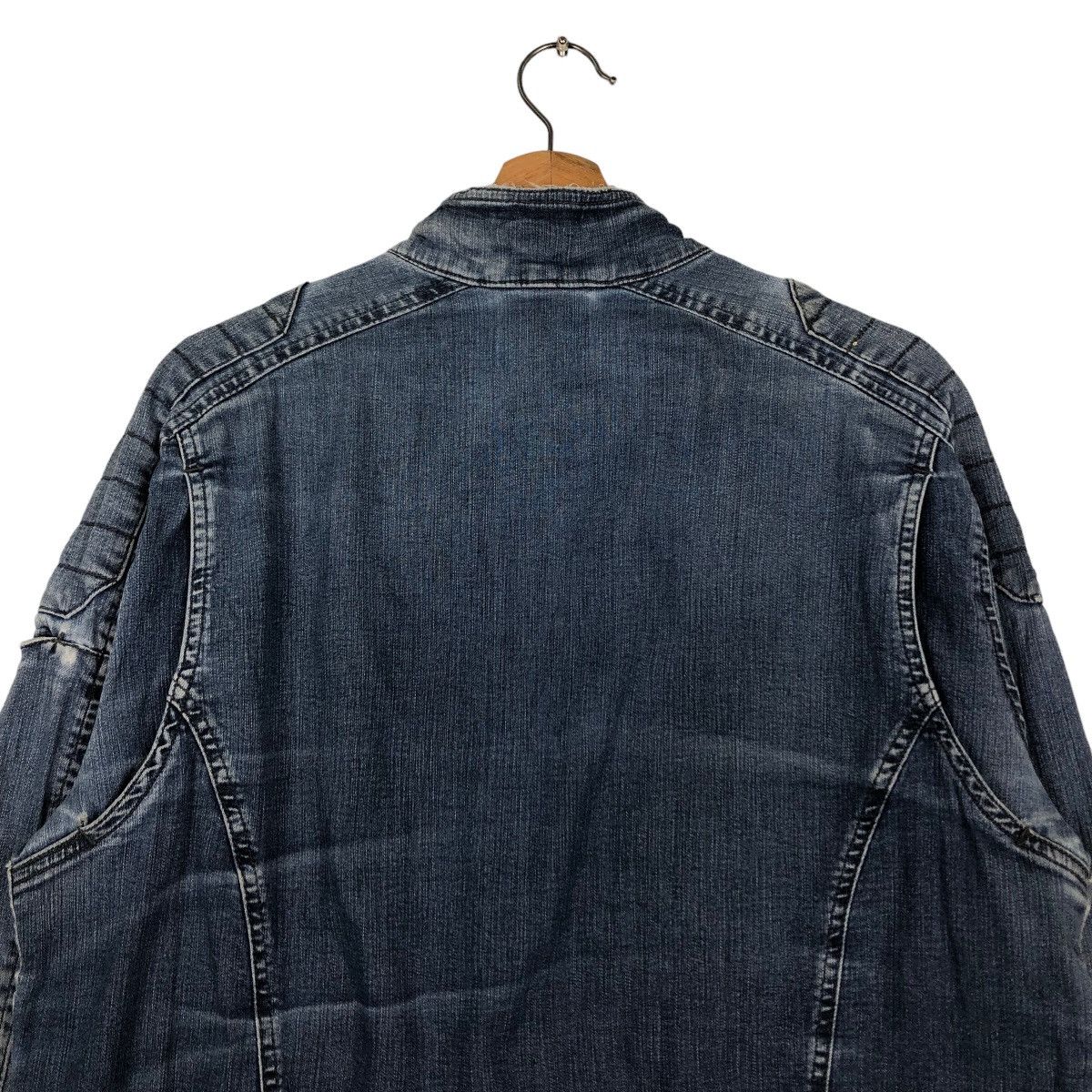 Japanese Brand 🔥Vintage Chore Denim Work Jacket Dickies Size US L / EU 52-54 / 3 - 9 Thumbnail