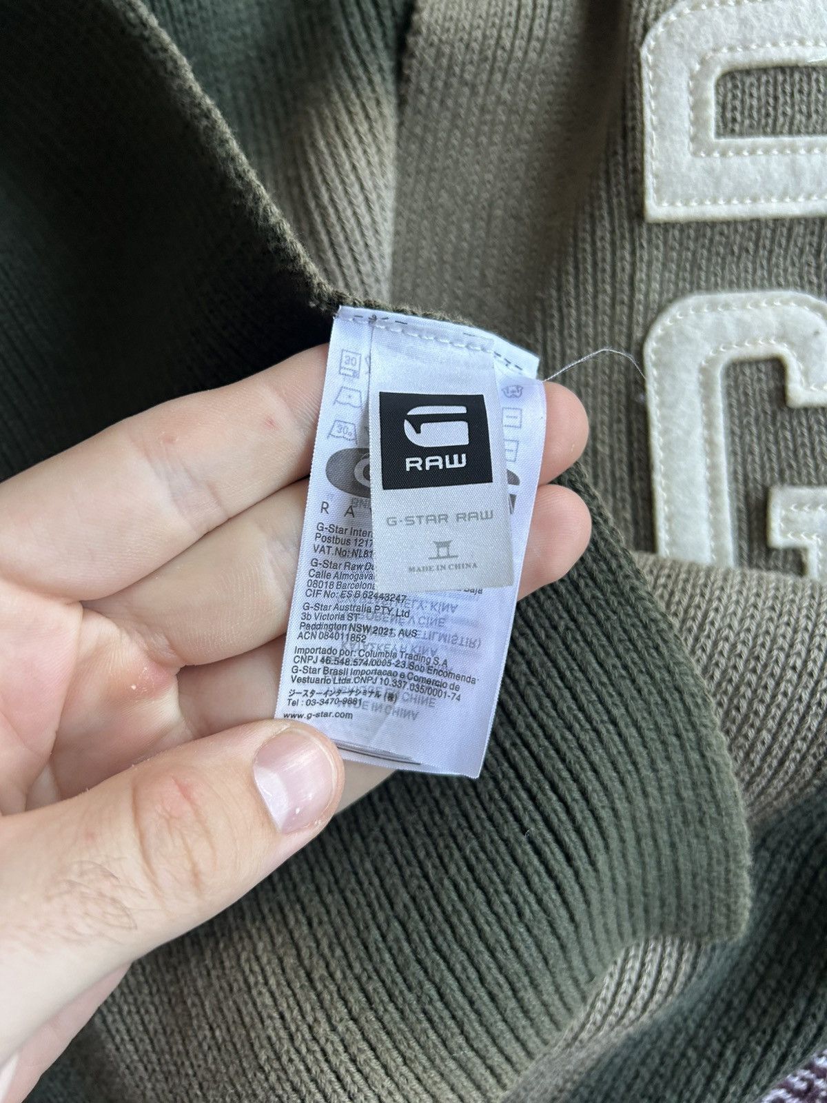 G-Star Vintage G-star Raw Crockett Scarf Faded Big Logo OS Unisex Size ONE SIZE - 6 Thumbnail