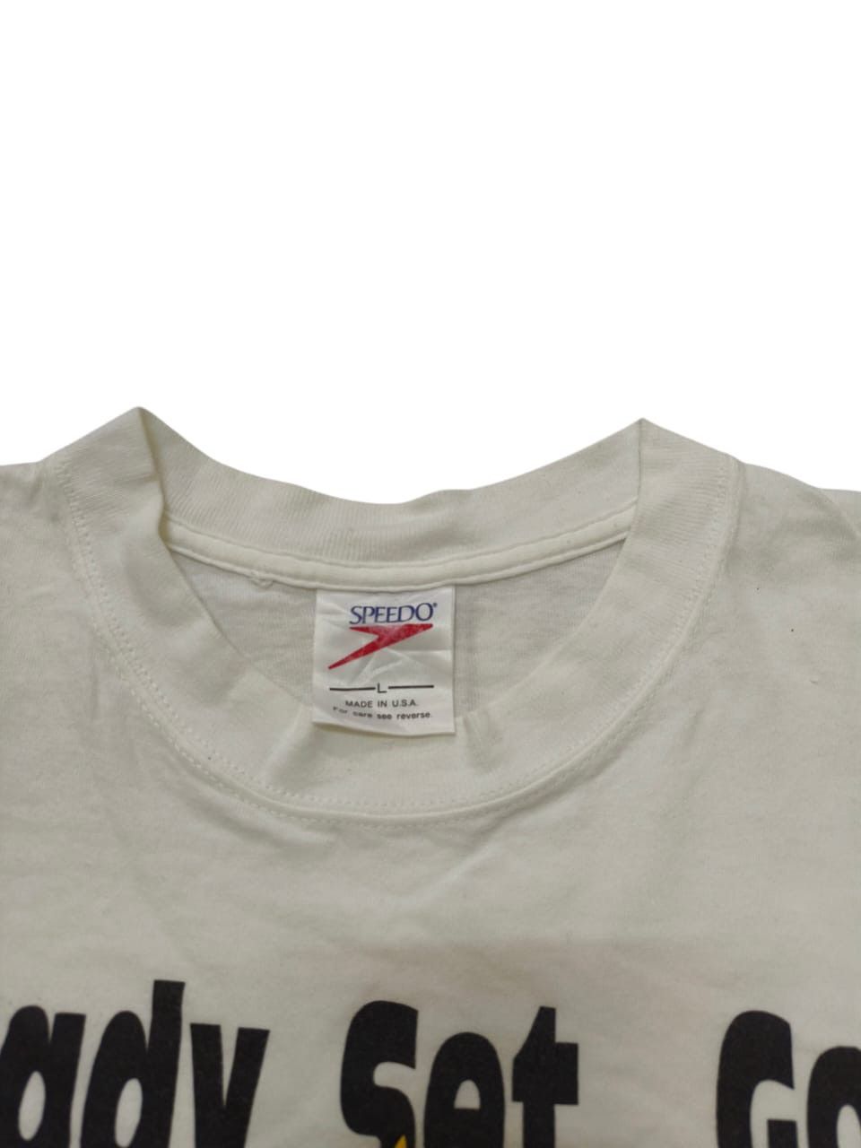 Japanese Brand Vintage Speedo Tee Size US L / EU 52-54 / 3 - 5 Thumbnail