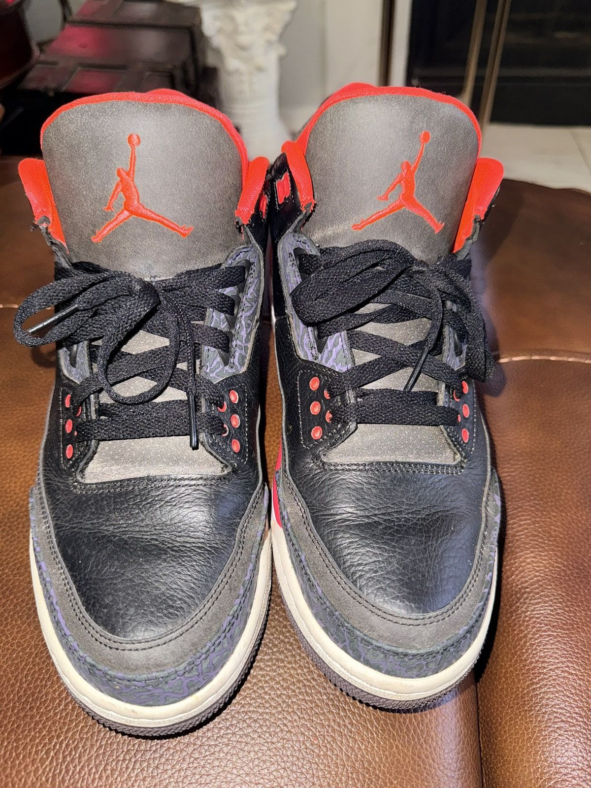Jordan Brand Air Jordan 3 Retro ‘Crimson’ Size US 11.5 / EU 44-45 - 2 Thumbnail