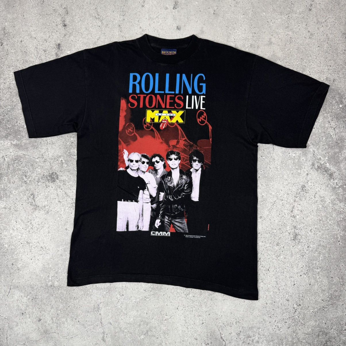Band Tees Rolling Stones Vintage 1994 Brockum Rock Band T Shirt Size US XL / EU 56 / 4 - 1 Thumbnail
