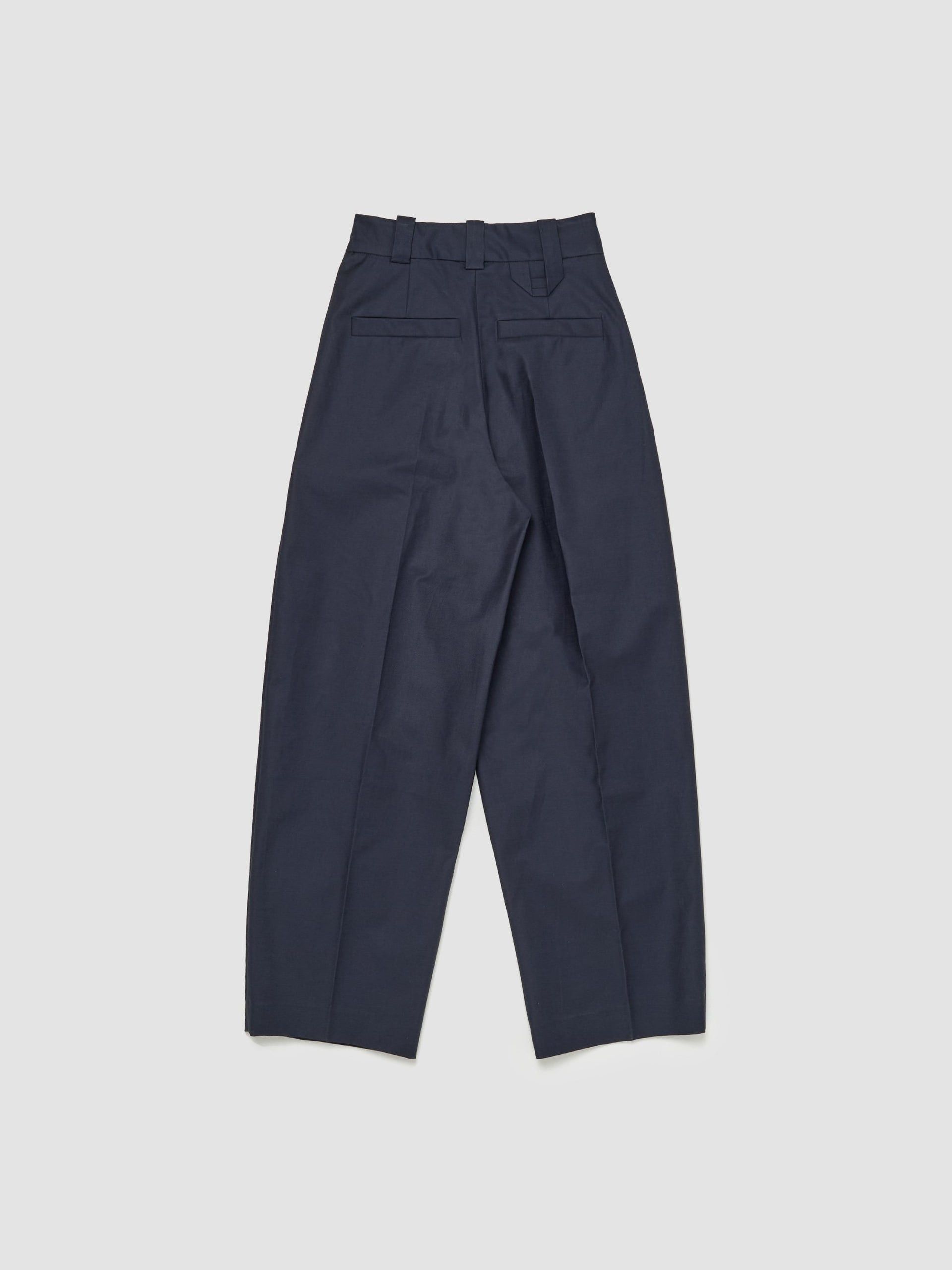 Jacquemus o1s22i1n1024 Double Pleated Pant in Navy Blue Size US 36 / EU 52 - 4 Thumbnail