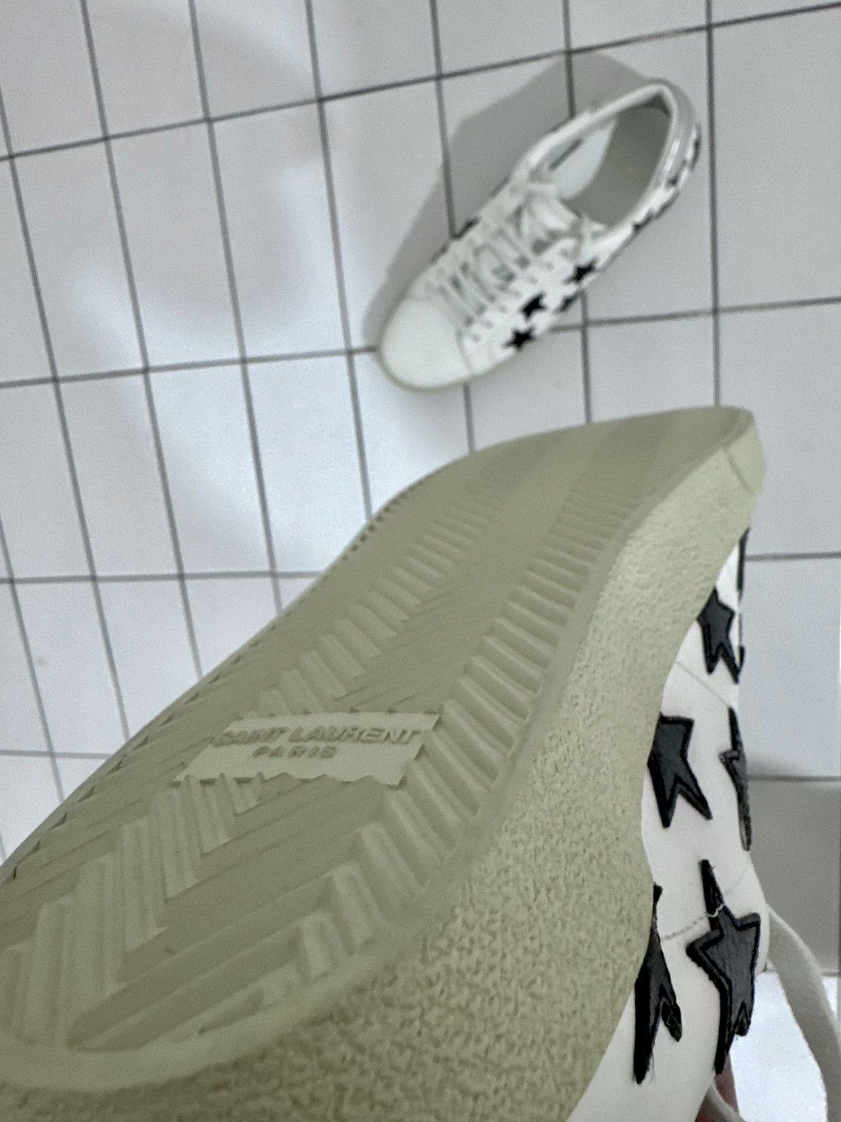 Saint Laurent Paris 43 Court Classic SL/06 "California" Low-Top Sneakers Size US 10 / EU 43 - 4 Thumbnail