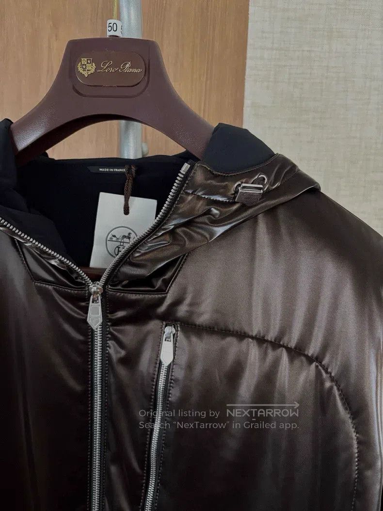 Hermes Hermes Men's Hooded Cotton Jacket Size US M / EU 48-50 / 2 - 3 Thumbnail
