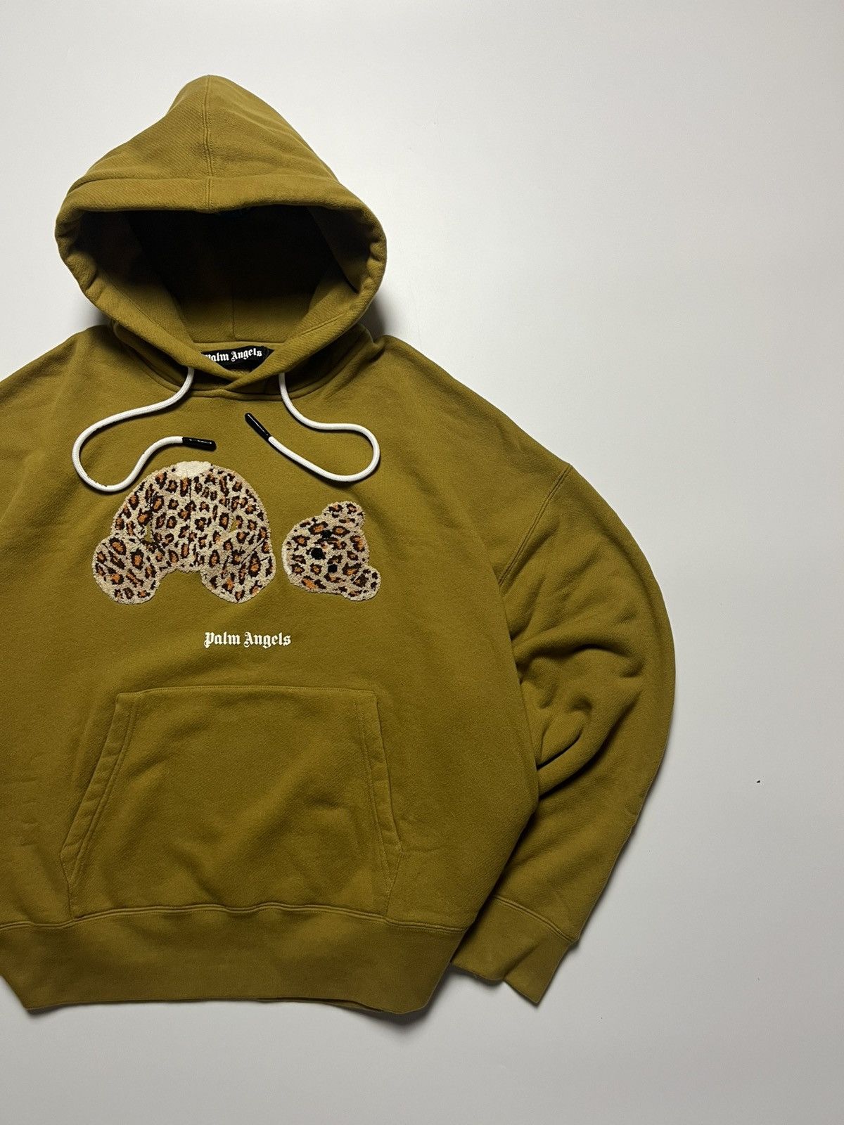 Palm Angels Palm Angels Leopard Bear Hoodie Size US L / EU 52-54 / 3 - 3 Thumbnail