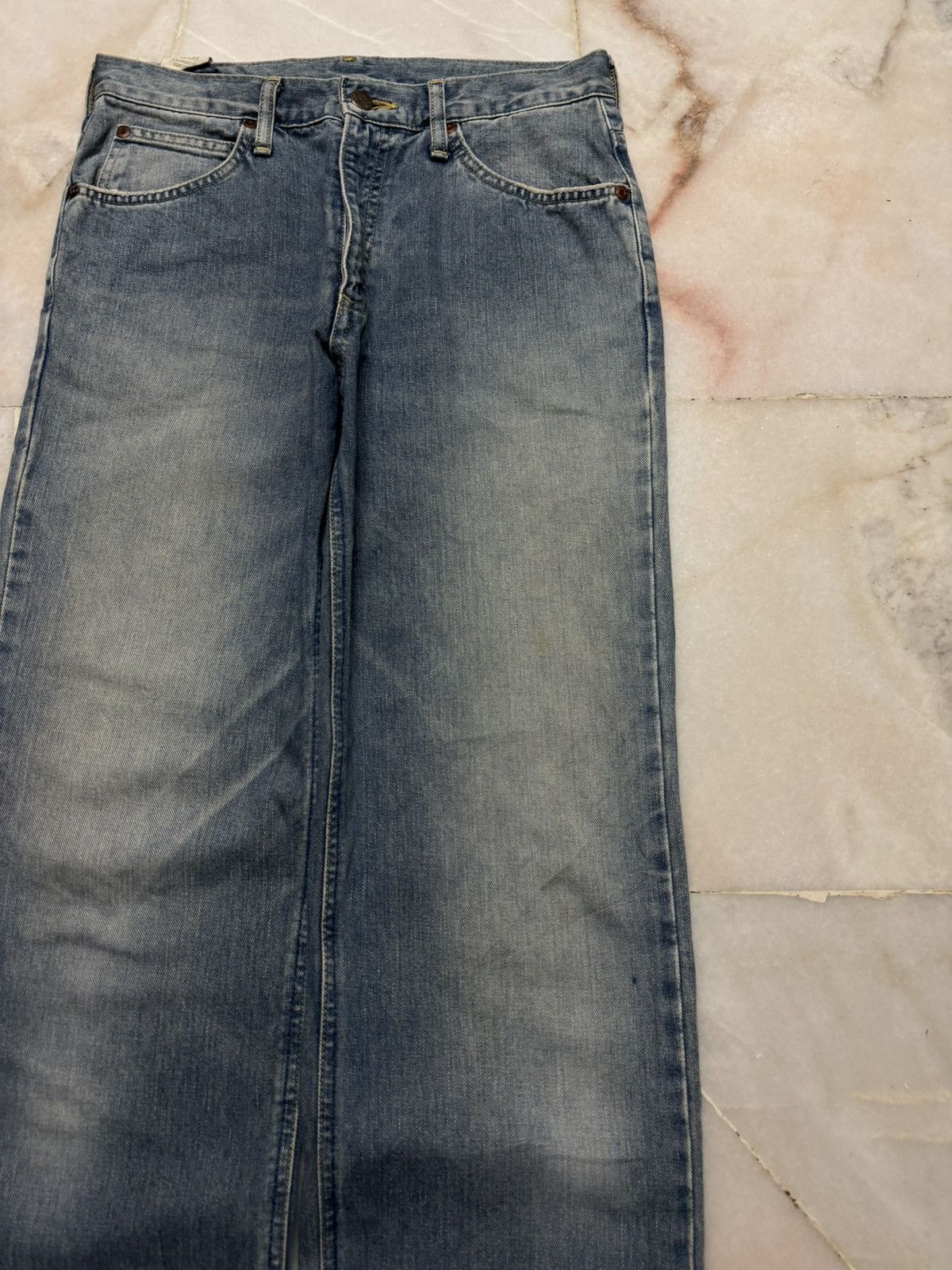 Lee 💥BAGGY💥90's LEE MUD WASHED HEAVYWEIGHT DENIM INSANE STYLE Size US 28 / EU 44 - 5 Thumbnail