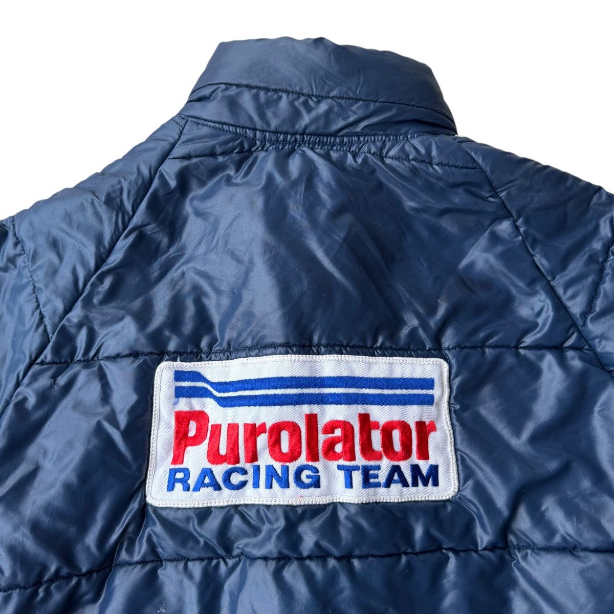 Swingster 80s Swingster True Vintage Purolator Puffy Racing Jacket Size US L / EU 52-54 / 3 - 3 Thumbnail