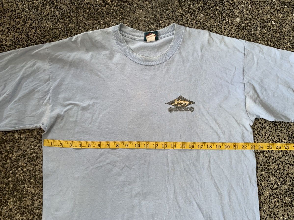 Vintage Vintage 90s Gecko Hawaii Surf / Surfing / Surfboards T shirt Size US XL / EU 56 / 4 - 12 Thumbnail