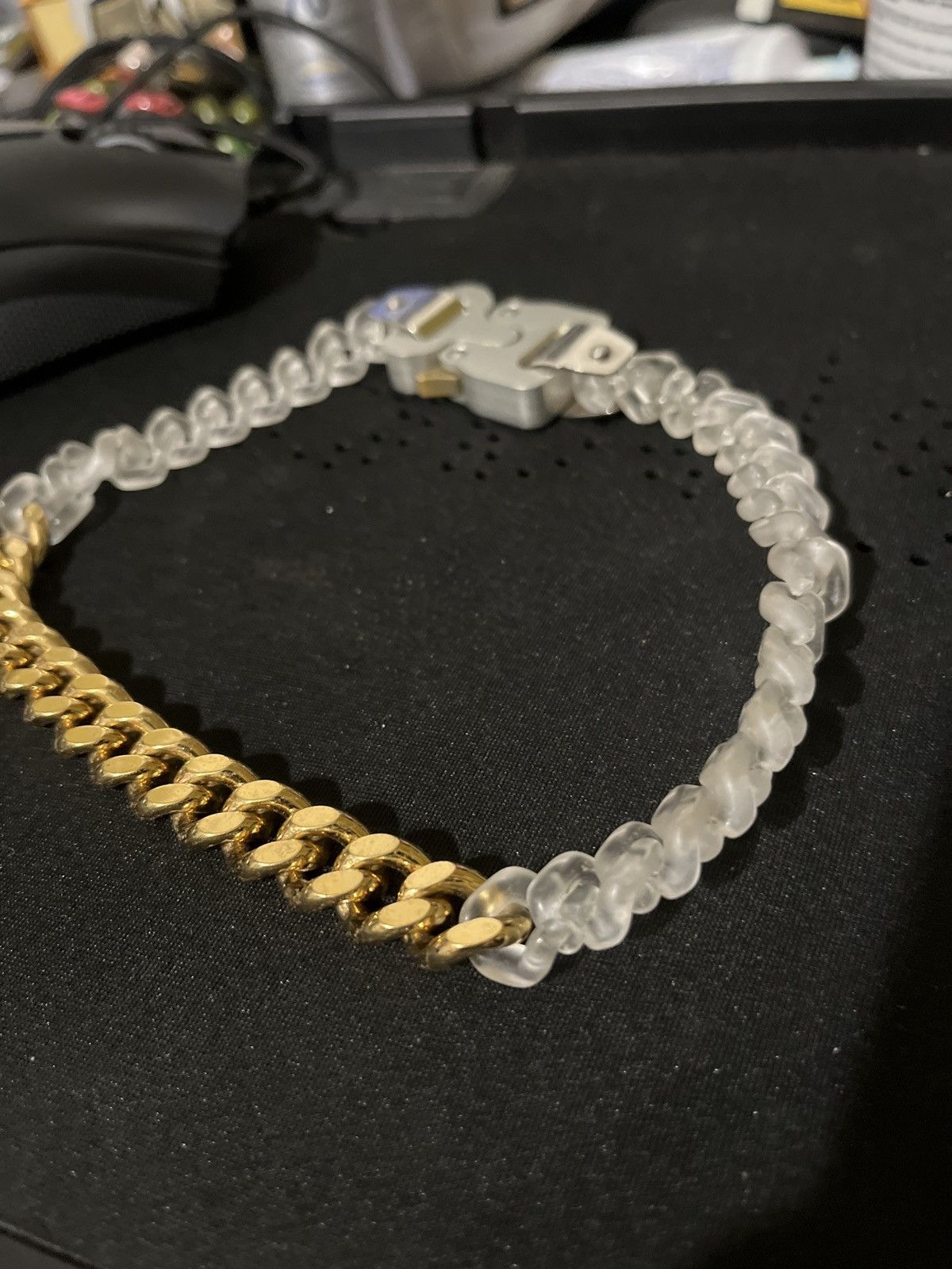 Alyx Alyx Gold & Transparent necklace Size ONE SIZE - 4 Thumbnail