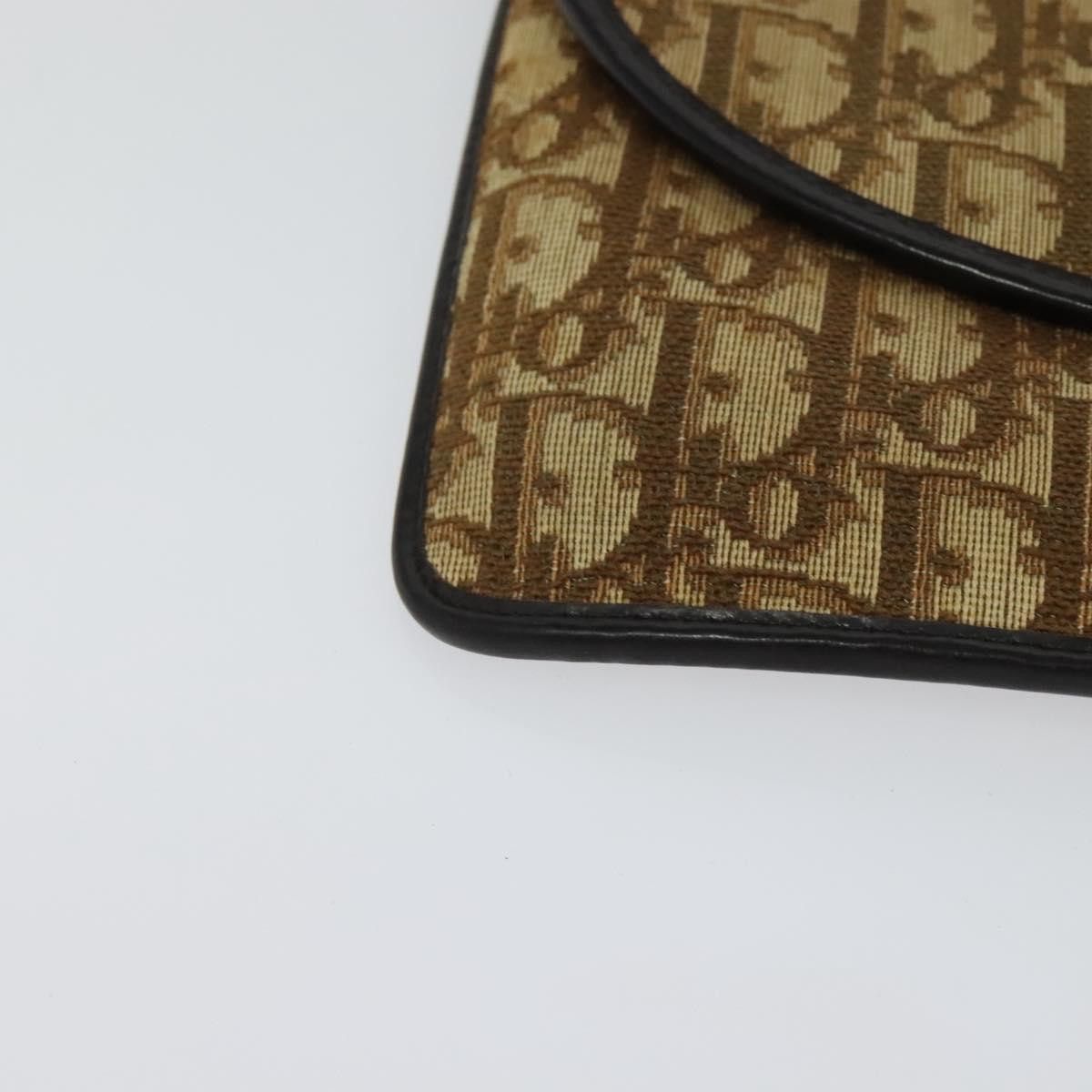 Dior DIOR Trotter Canvas Shoulder Bag Brown Size ONE SIZE - 8 Thumbnail