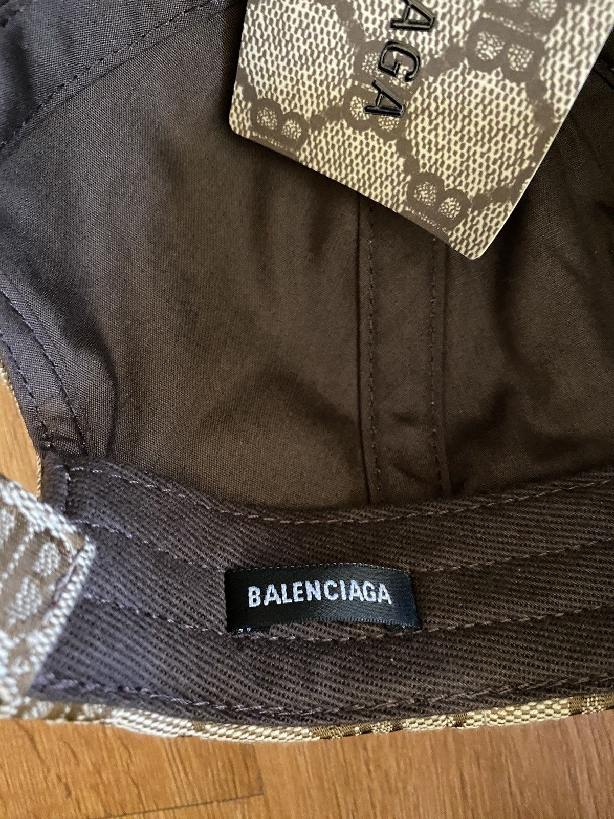 Balenciaga × Gucci Balenciaga The Hacker Project Cap Size ONE SIZE - 4 Thumbnail