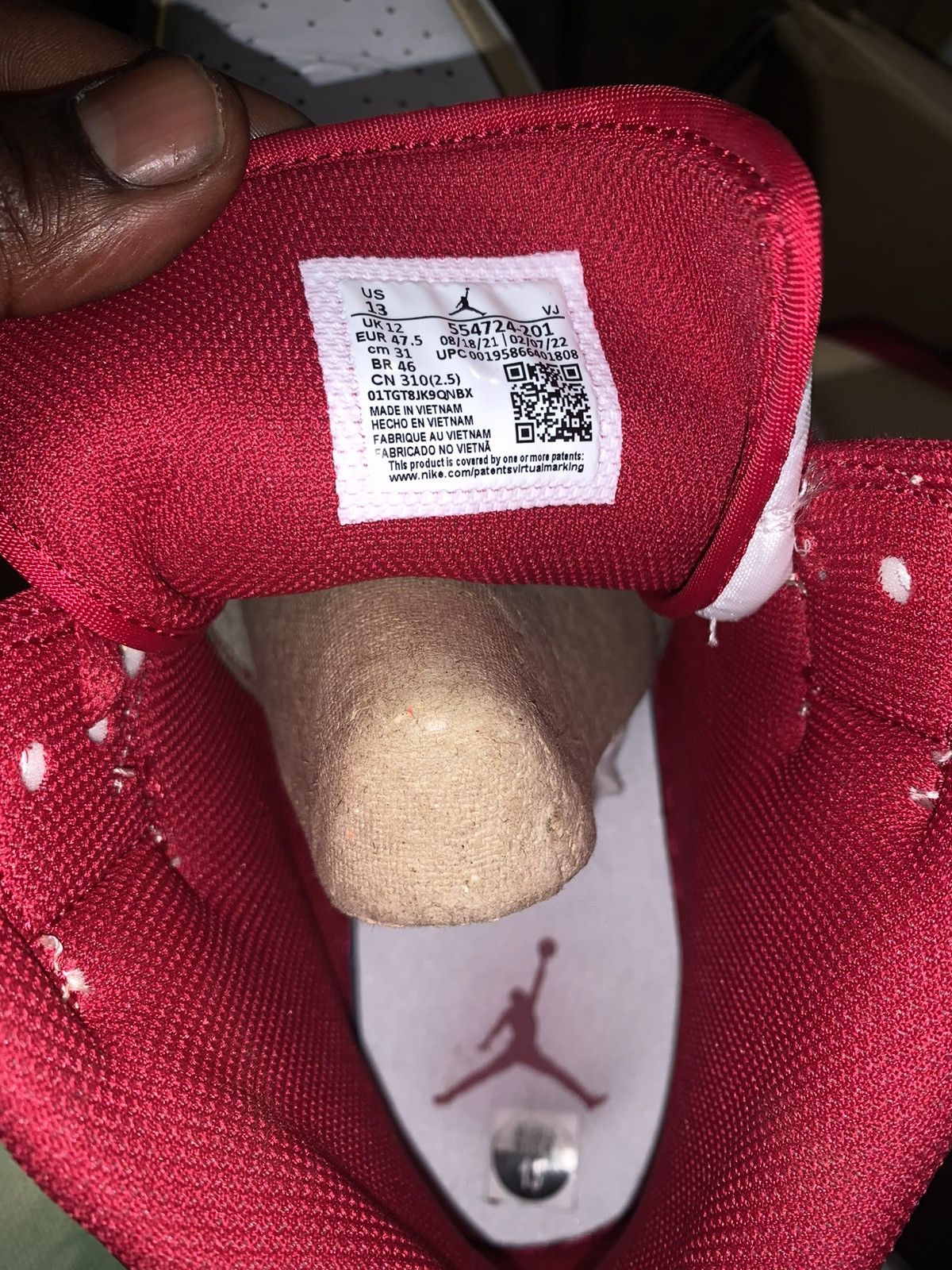 Jordan Brand Jordan 1’s Mid Size US 13 / EU 46 - 6 Thumbnail