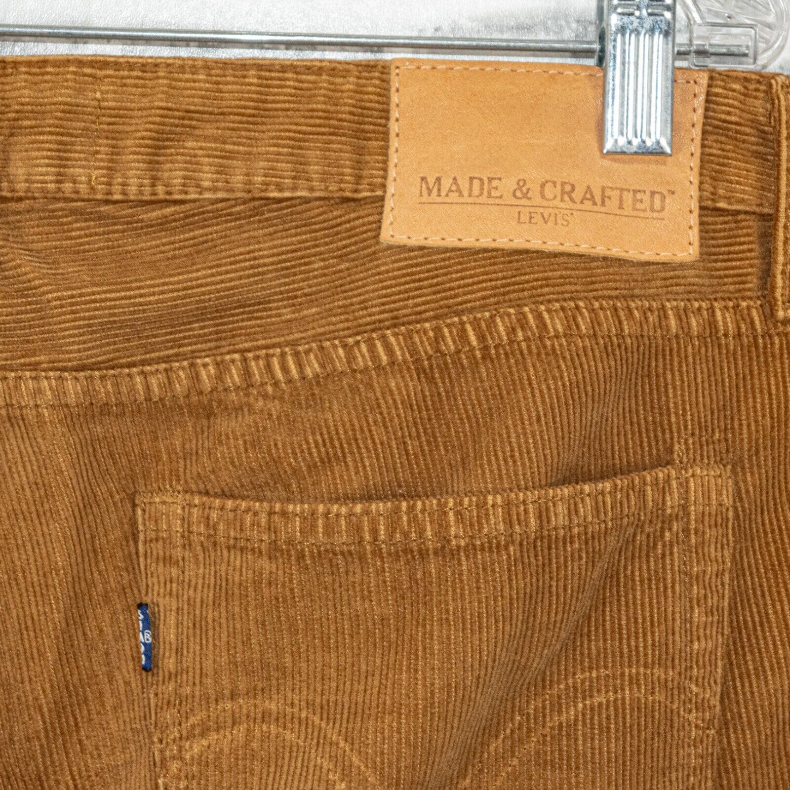 Levi's Levi's MADE & CRAFTED Tack Slim Corduroy Jean Pants Brown Size US 34 / EU 50 - 7 Thumbnail