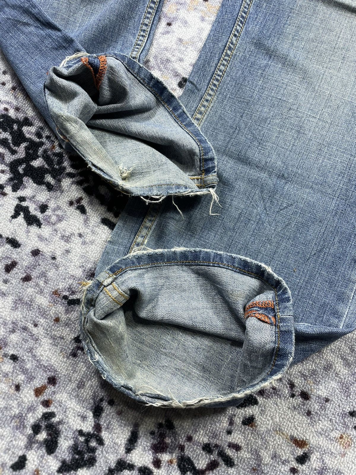 Ecko Unltd. × Japanese Brand × Marc Ecko Marc Ecko distressed Denim Jeans vintage Size US 36 / EU 52 - 19 Thumbnail