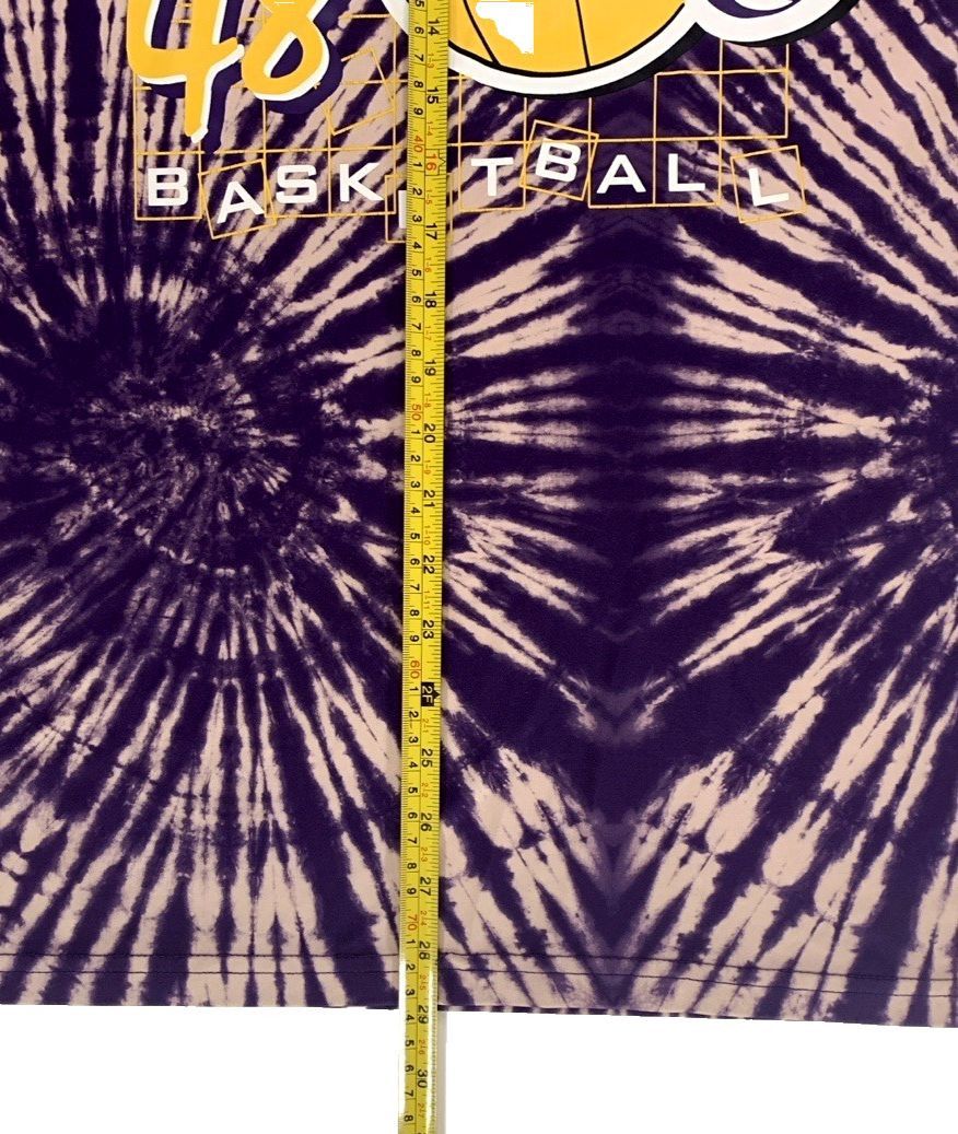 NBA LA Lakers NBA Graphic Tee Tie-Dye Basketball Mens XL Size US XL / EU 56 / 4 - 5 Thumbnail