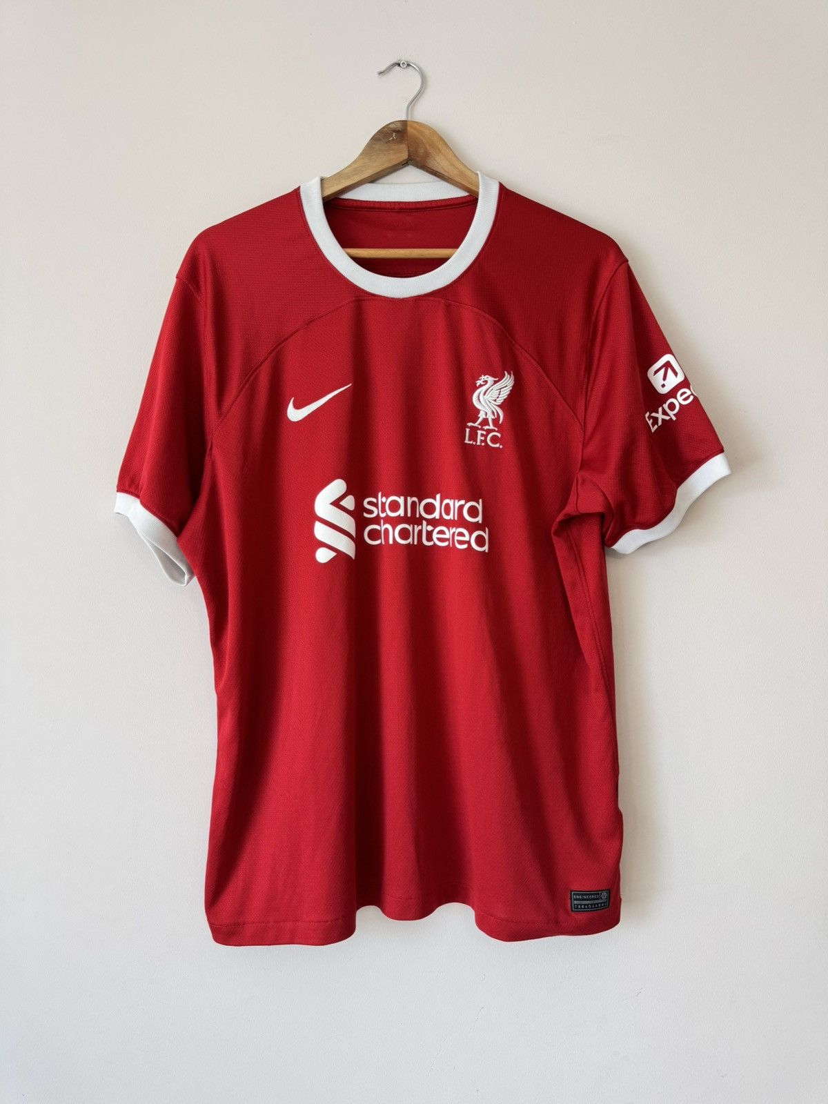 Nike Liverpool 2022-2023 Home Soccer Jersey Football Shirt Kit Size US XL / EU 56 / 4 - 1 Thumbnail