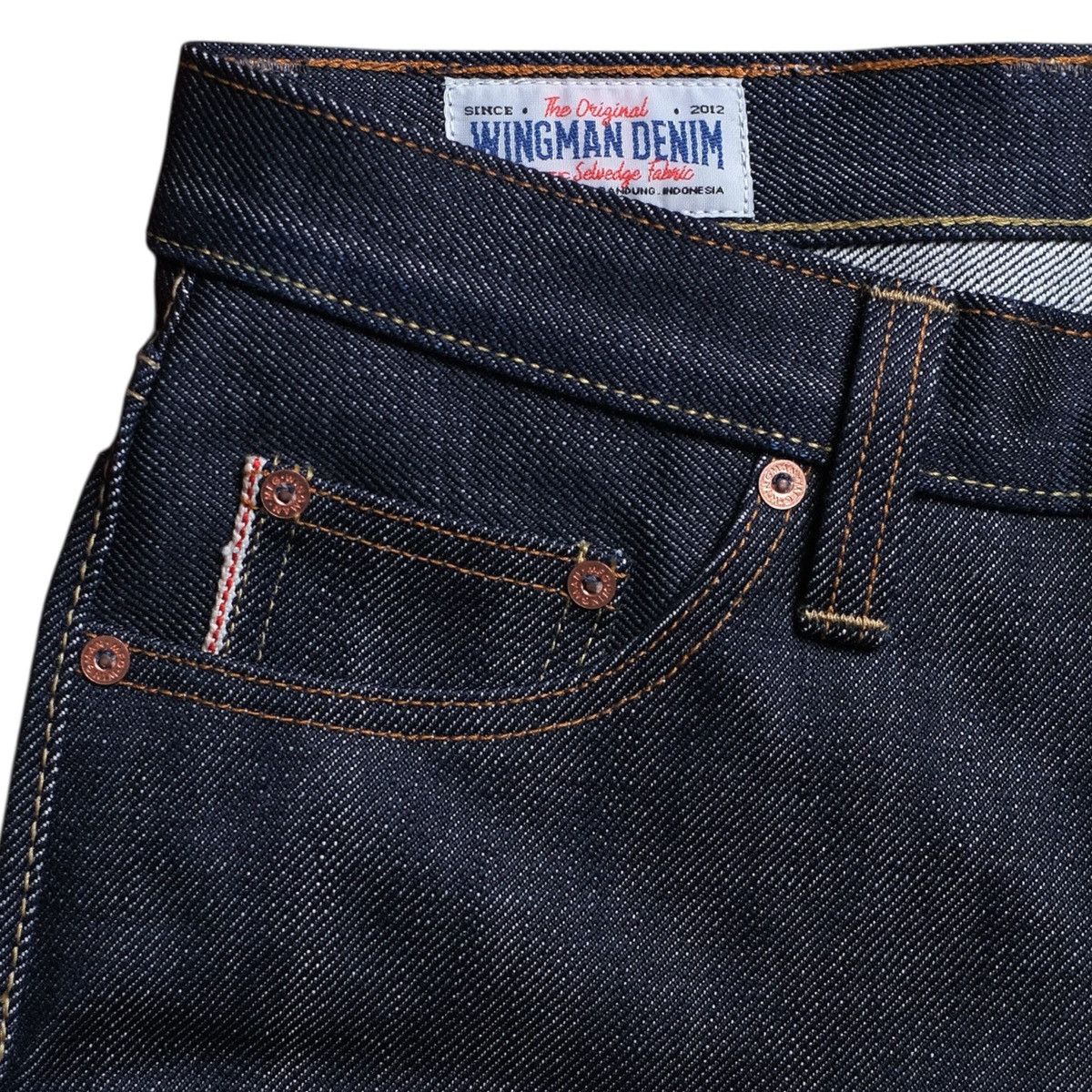 Designer × Other Wingman Denim (Centurion 25oz) Ultra Heavyweight Denim Size US 36 / EU 52 - 6 Thumbnail