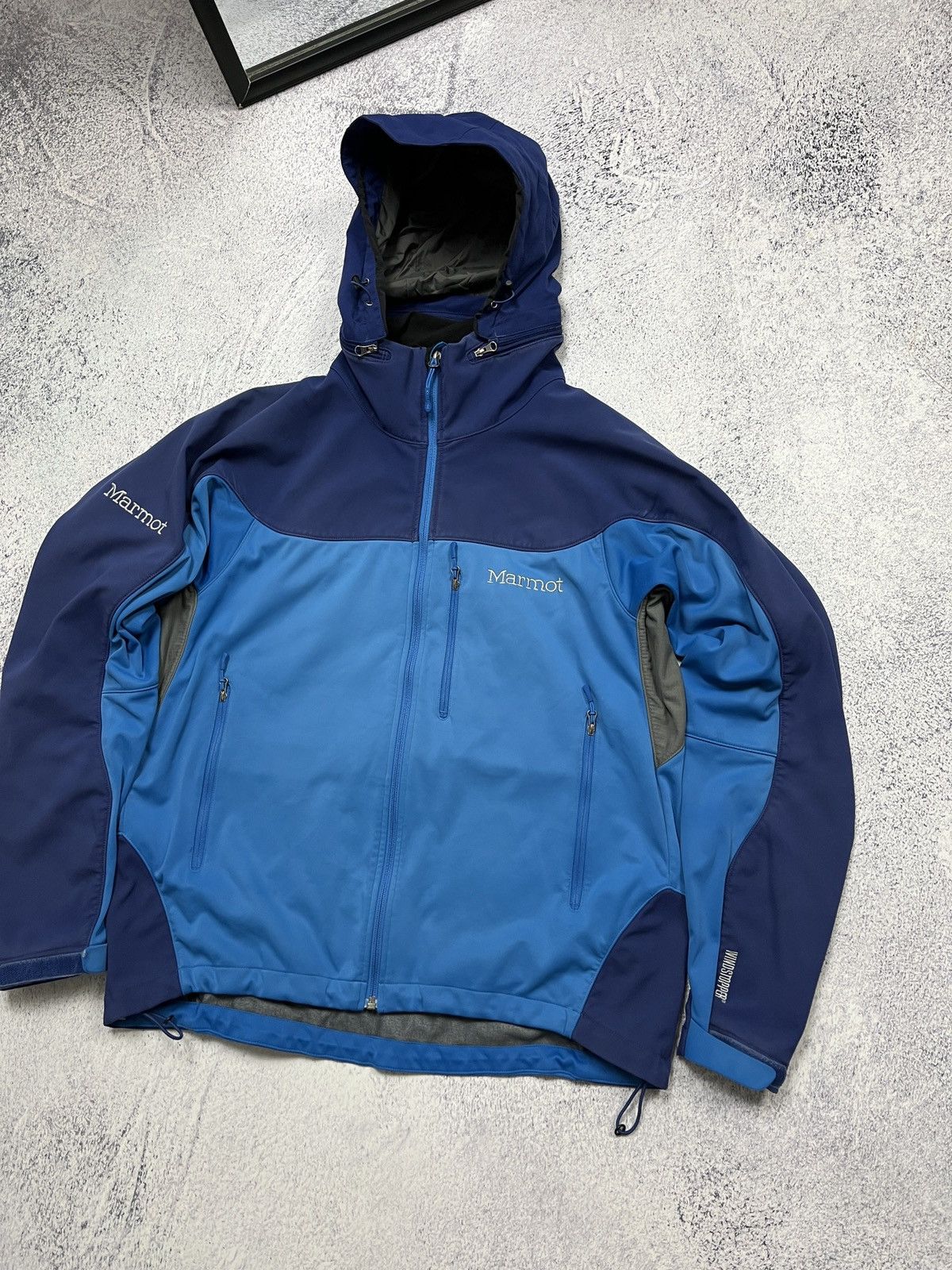 Marmot × Vintage Marmot Super Hero Softshell Windstopper Jacket Gorpcore Rare Size US L / EU 52-54 / 3 - 5 Thumbnail