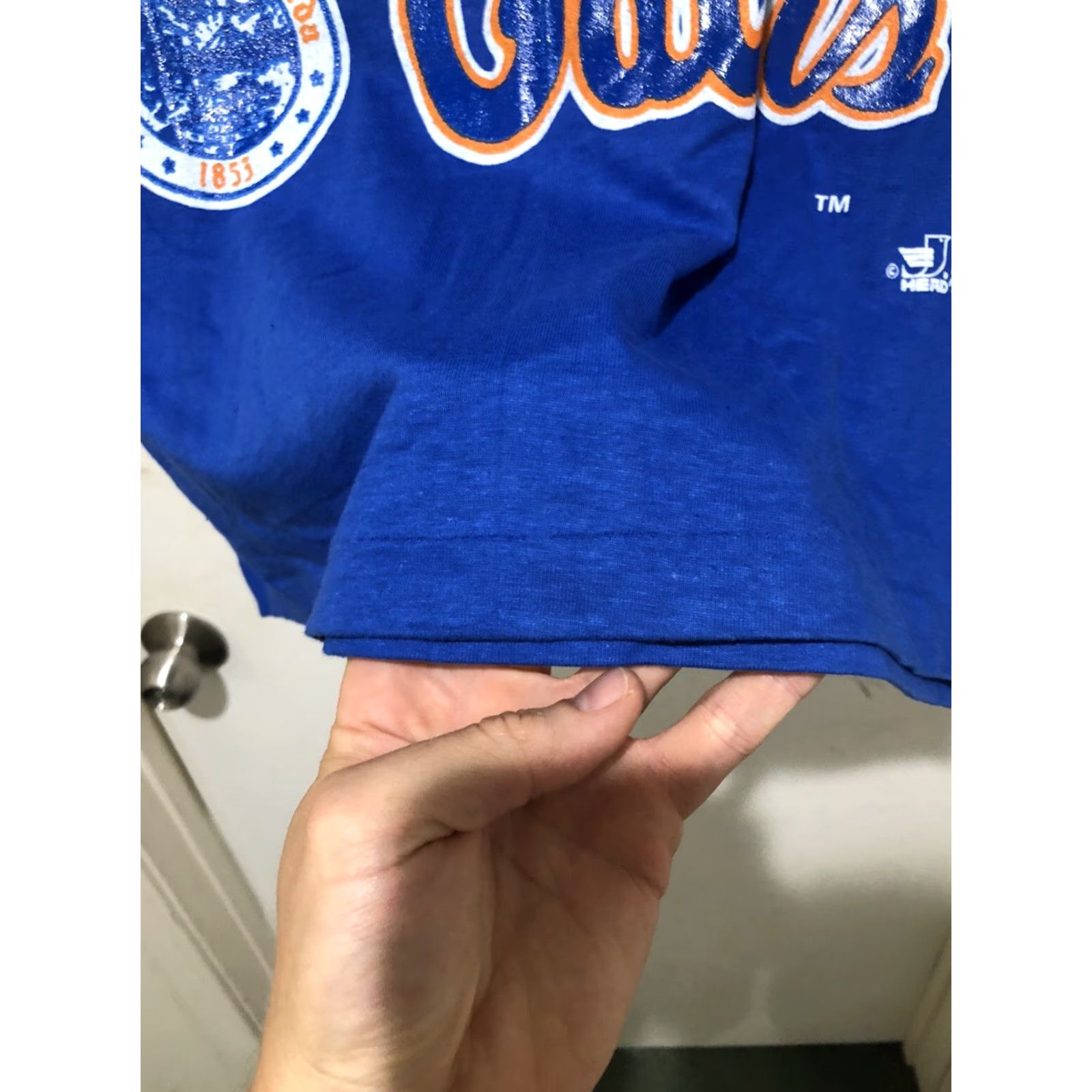 Vintage VINTAGE Florida Gators T-Shirt XL Crew Neck Short Sleeve Double-Sided Logo 90s College University Gator Men Size US XL / EU 56 / 4 - 8 Thumbnail