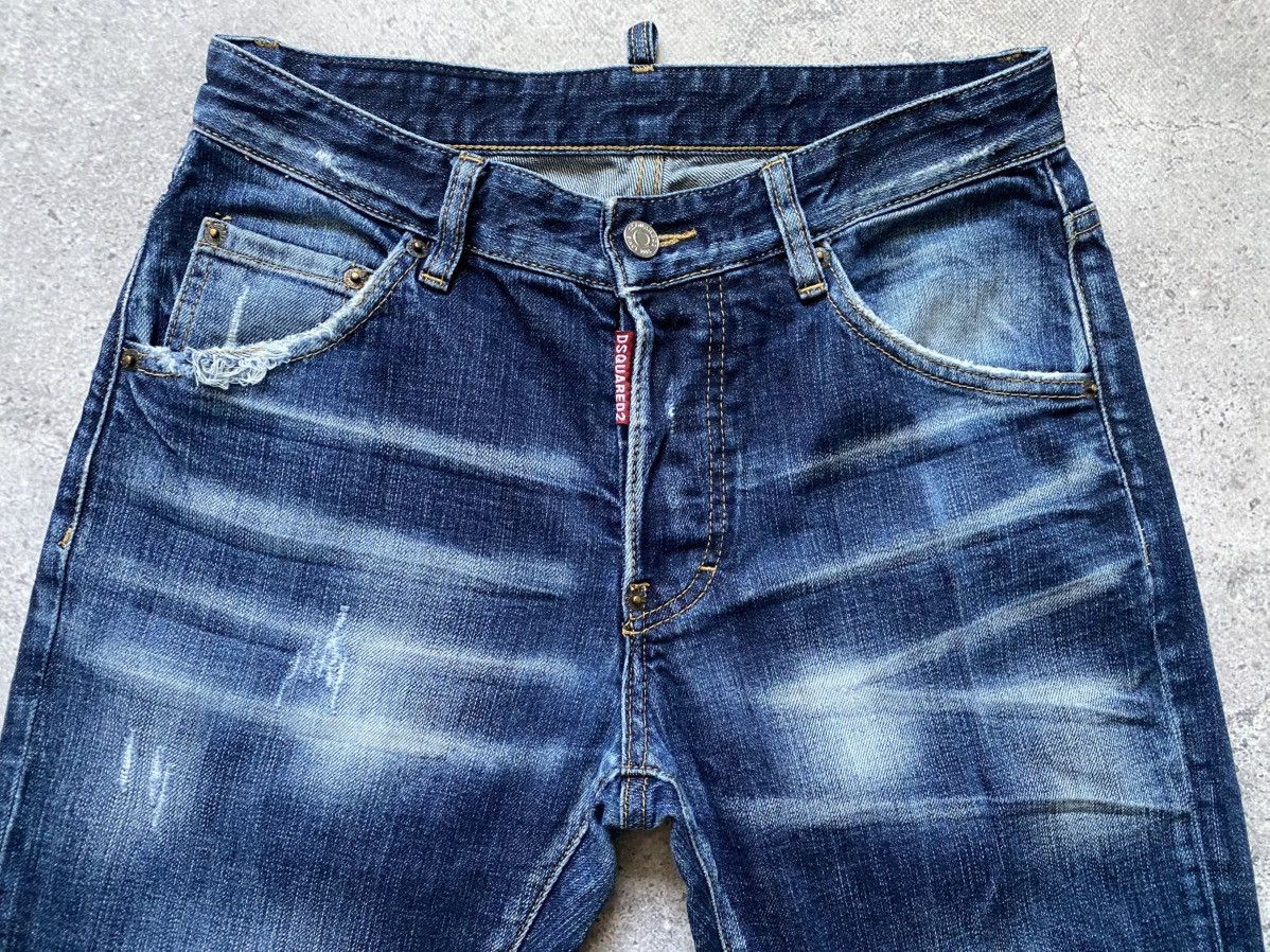 Dsquared2 Dsquared2 Denim Skater Blue Distressed Jeans IT 46 Size US 30 / EU 46 - 2 Thumbnail