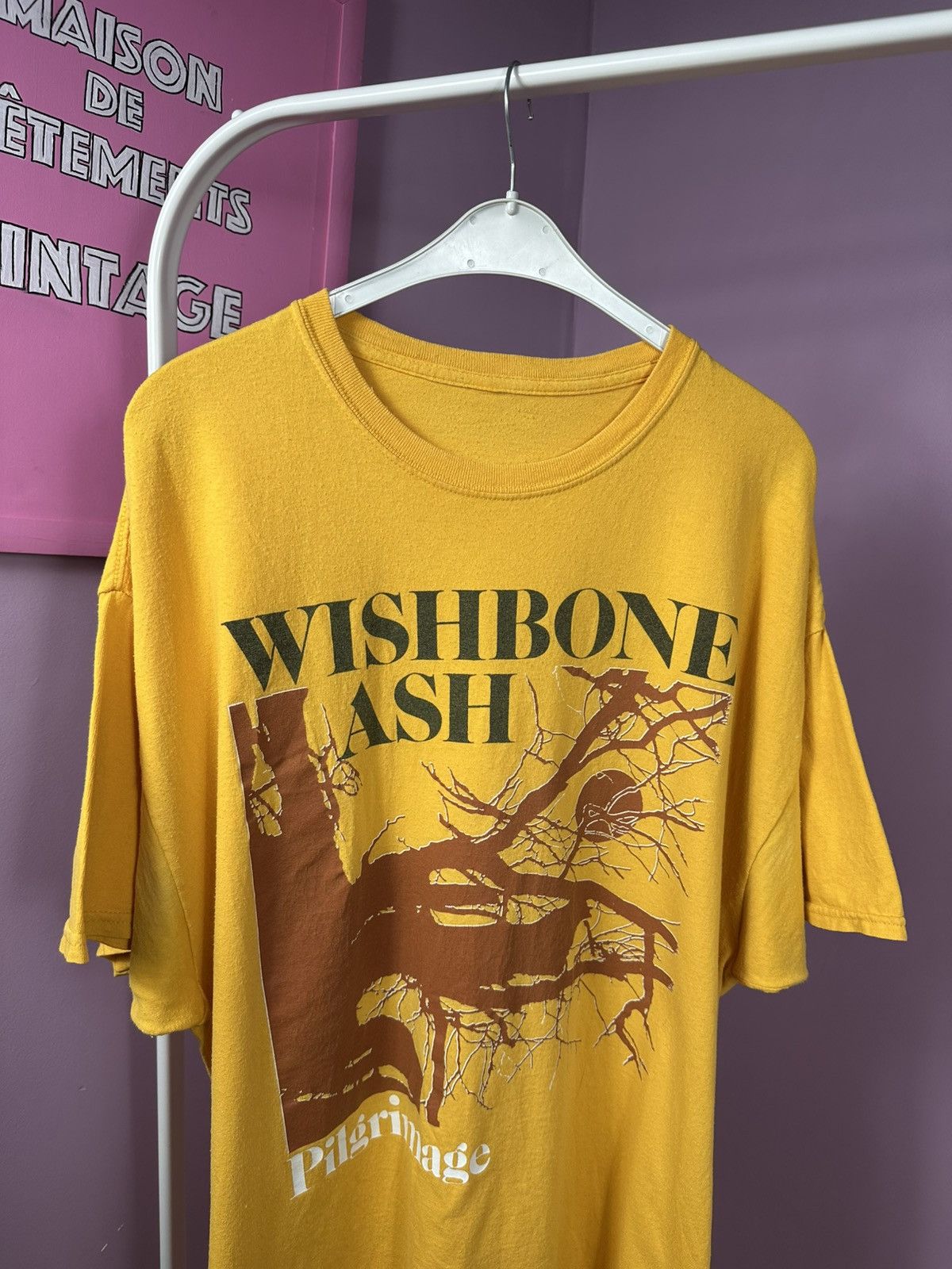 Other Wishbone Ash Pilgrimage Vintage Printed Rock Tee Size US XL / EU 56 / 4 - 3 Thumbnail