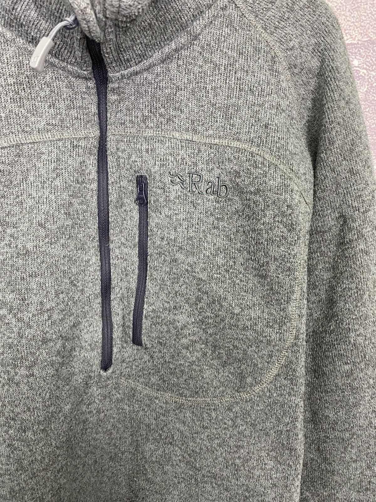 Rab Vintage rare fleece zip hoodie Rab Patagonia y2k Size US L / EU 52-54 / 3 - 4 Thumbnail