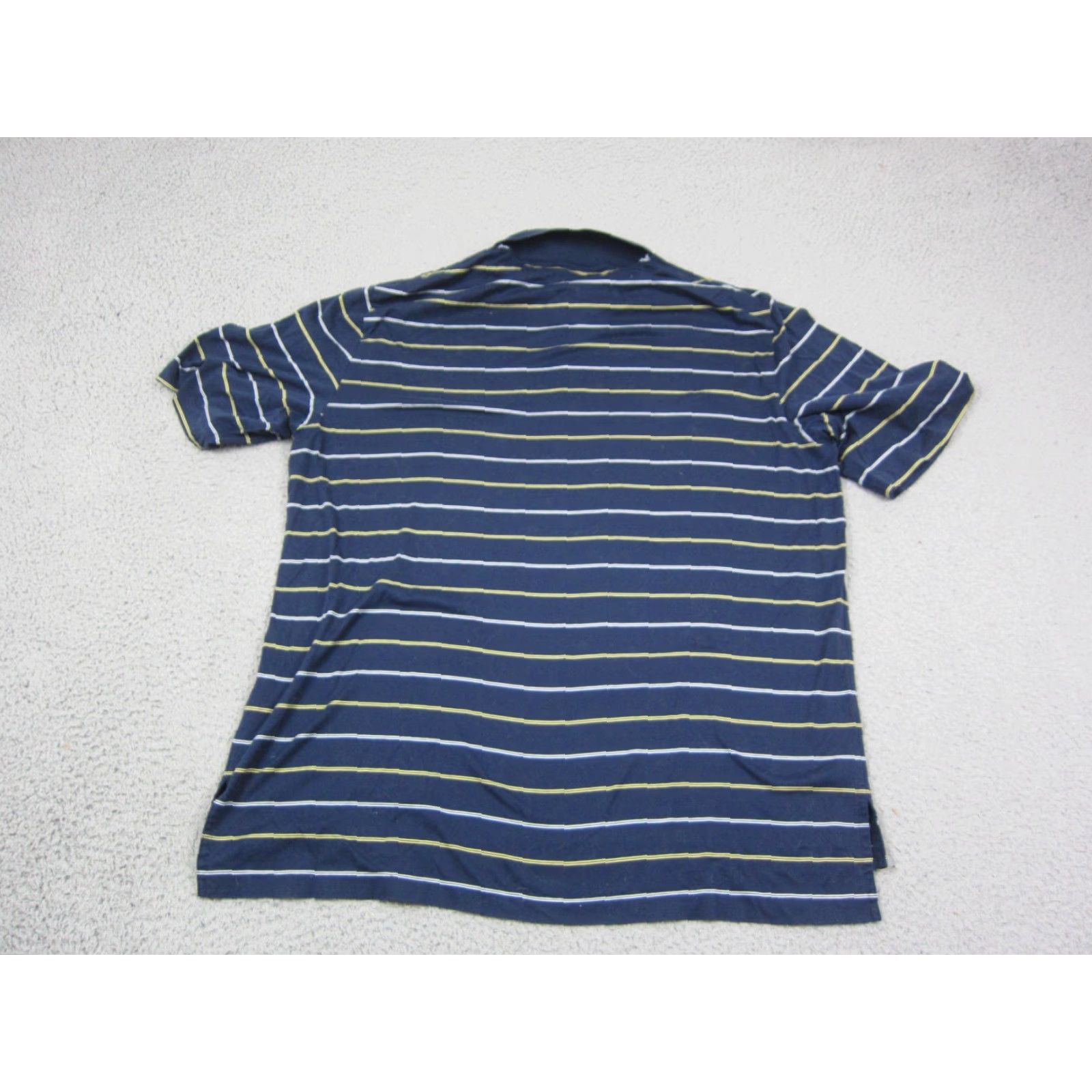 Ralph Lauren Polo Ralph Lauren Polo Shirt XL Blue Striped 80s 90s Golf Rugby Men Shirt Logo SS Spread Collar Vintage? Size US XL / EU 56 / 4 - 7 Thumbnail