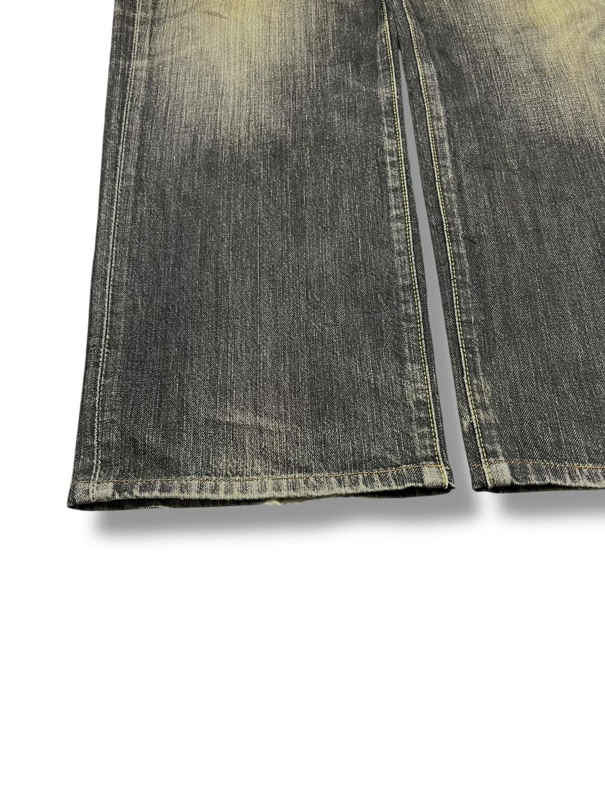 Uniqlo Loose Vintage Uniqlo S002 Japan - Faded Whisker Wash Jeans Size US 36 / EU 52 - 6 Thumbnail