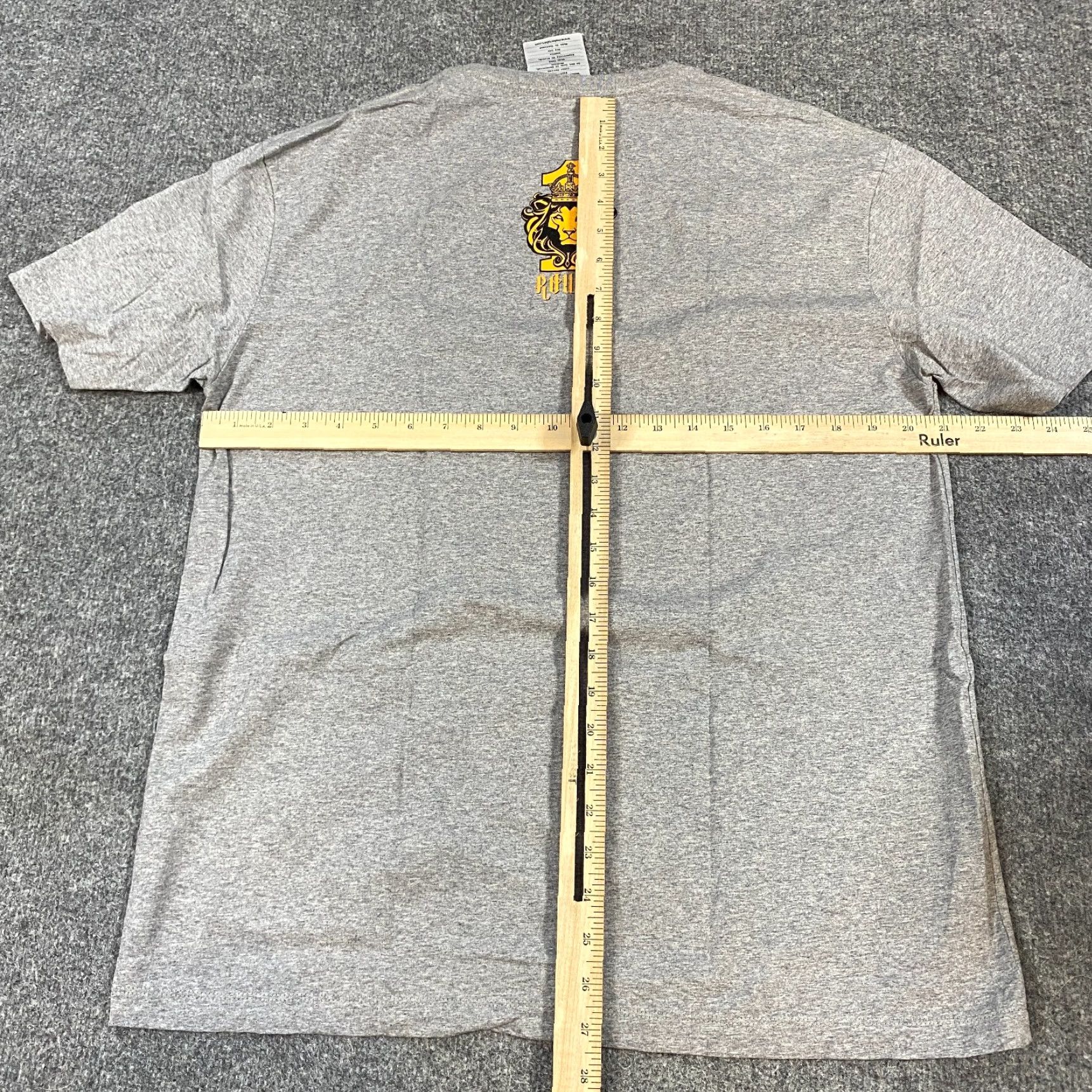 Doublet MUAY THAI T-Shirt XL Gray Double-Sided 100% Cotton Made in Thailand Mens Short Sleeve Crew Neck Jersey Shirt Size US XL / EU 56 / 4 - 3 Thumbnail