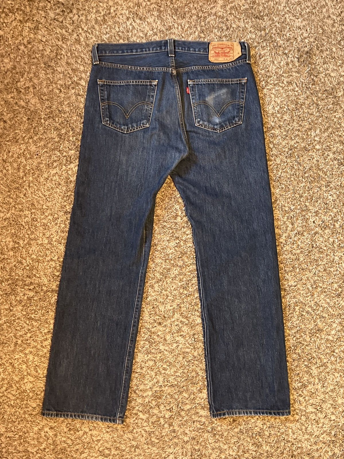 Levi's × Levi's Vintage Clothing × Vintage Levi’s 501s Blue Jeans Size US 36 / EU 52 - 2 Thumbnail