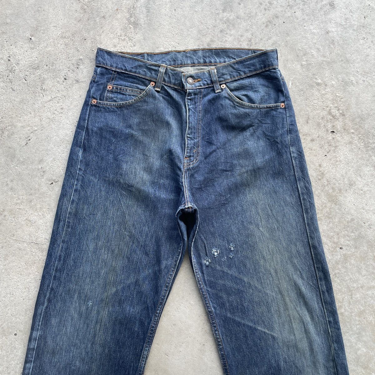 Levi's Vintage Clothing Vintage Levi’s Orange Tag Jeans Faded Denim Pants W32x31.5 Size US 32 / EU 48 - 3 Thumbnail