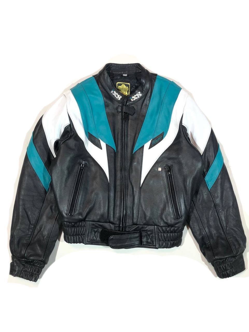 IXS Racing Moto Leather Jacket Vintage