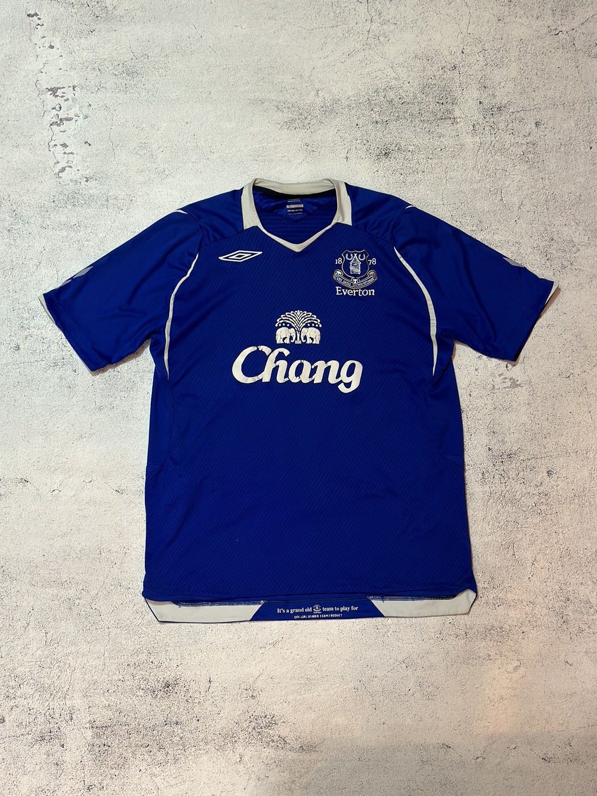 Umbro Vintage Everton Jersey 2008 Size US L / EU 52-54 / 3 - 1 Thumbnail