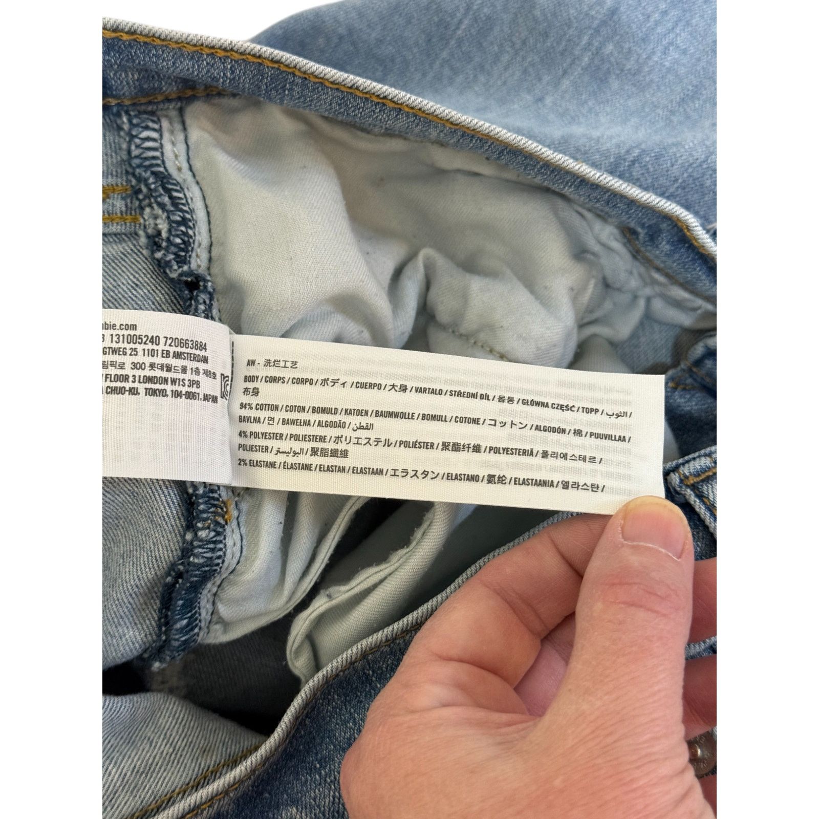Abercrombie & Fitch Abercrombie & Fitch Jeans Men 31 Blue Straight Leg Denim Size US 31 - 6 Thumbnail