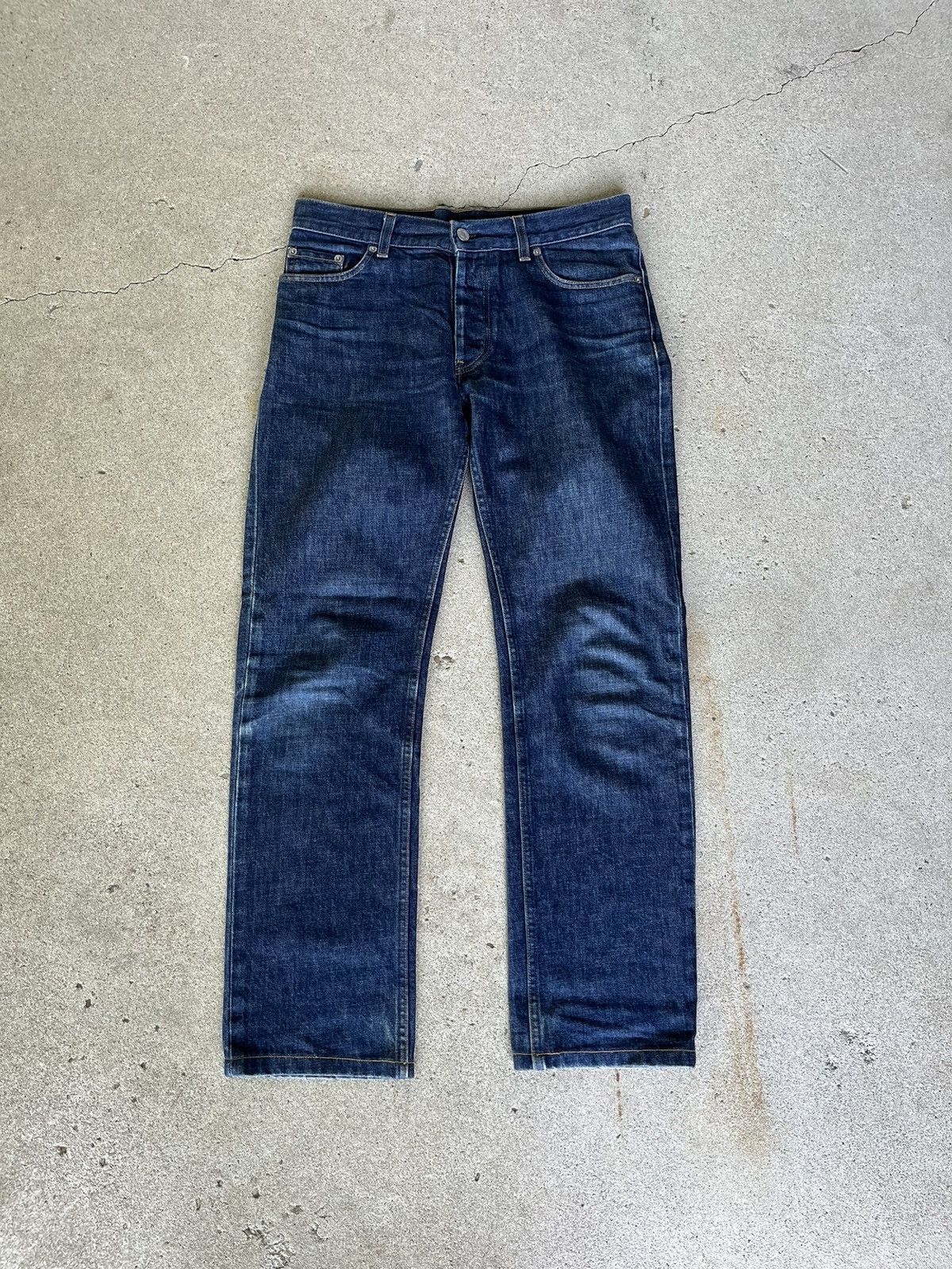Helmut Lang 1998 5 pocket denim jeans