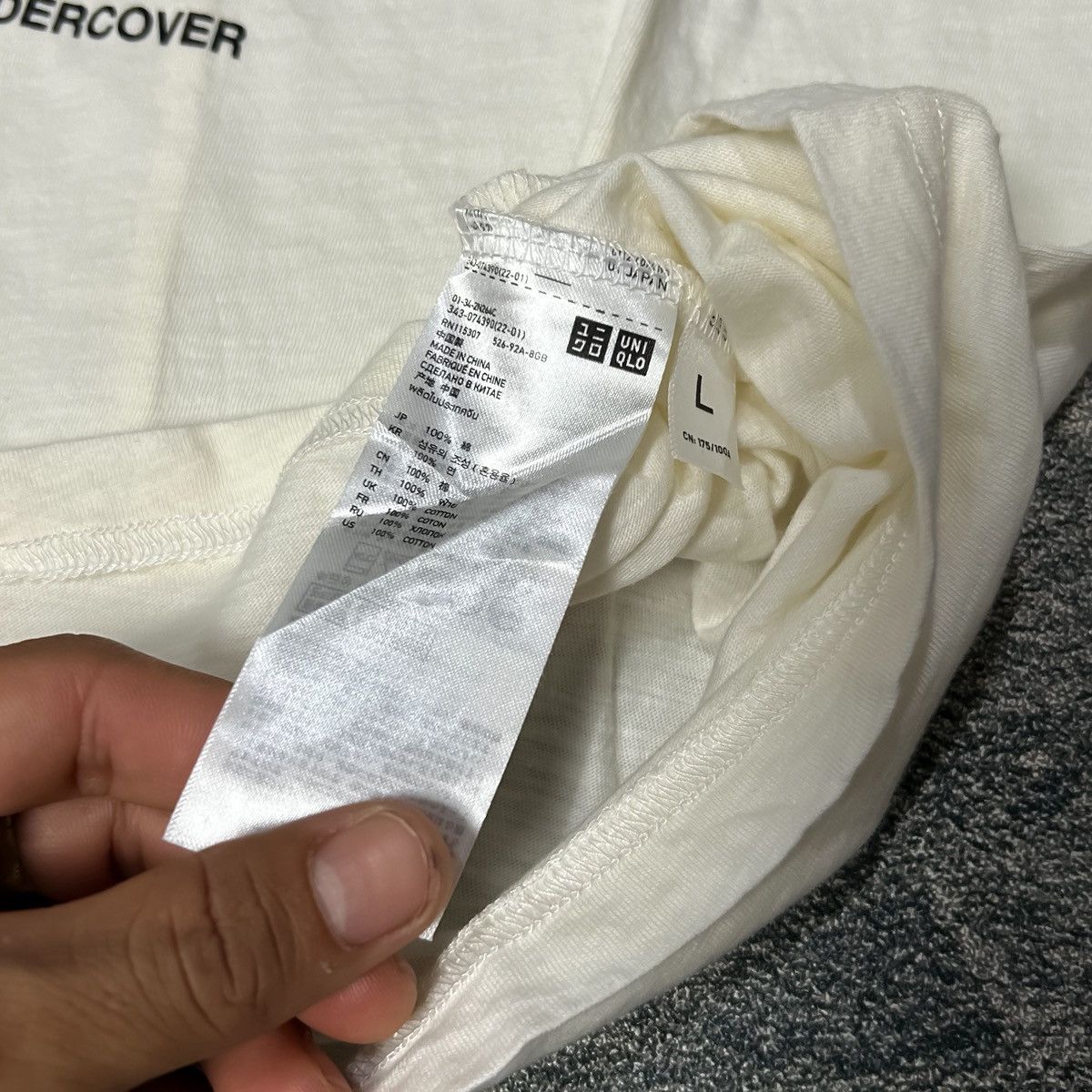 Undercover × Uniqlo Undercover uniqlo “Neu” tee Size US M / EU 48-50 / 2 - 6 Thumbnail